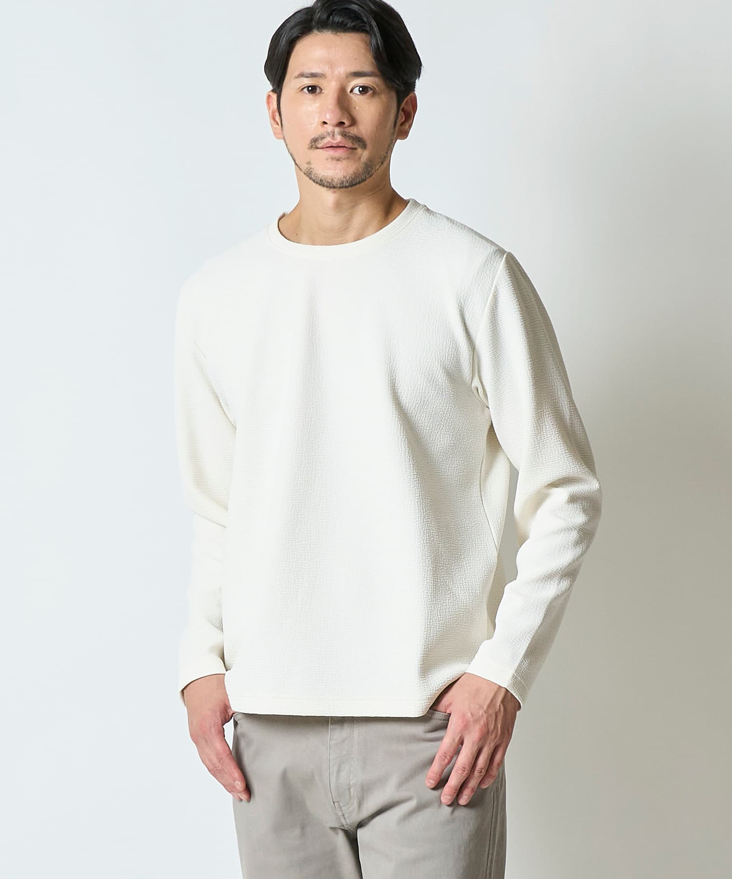 ホワイト model:177 着用サイズ:L