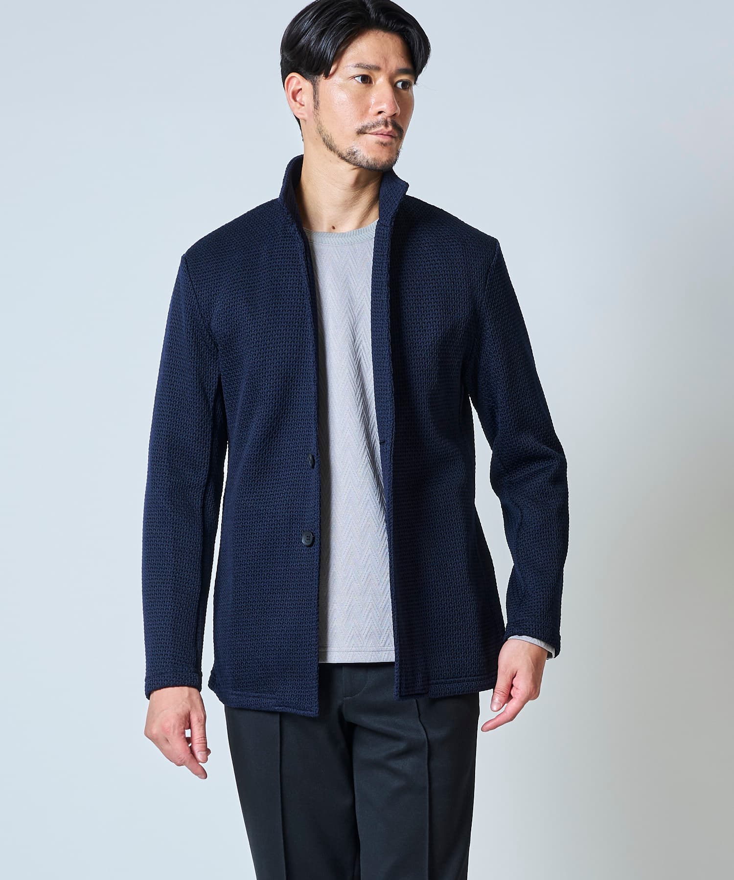 グレー model:177 着用サイズ:L