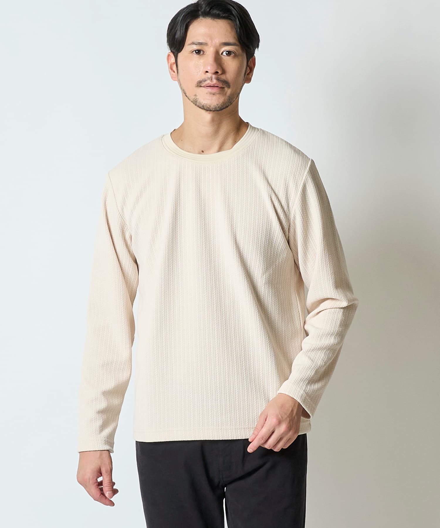 オフホワイト model:177 着用サイズ:L