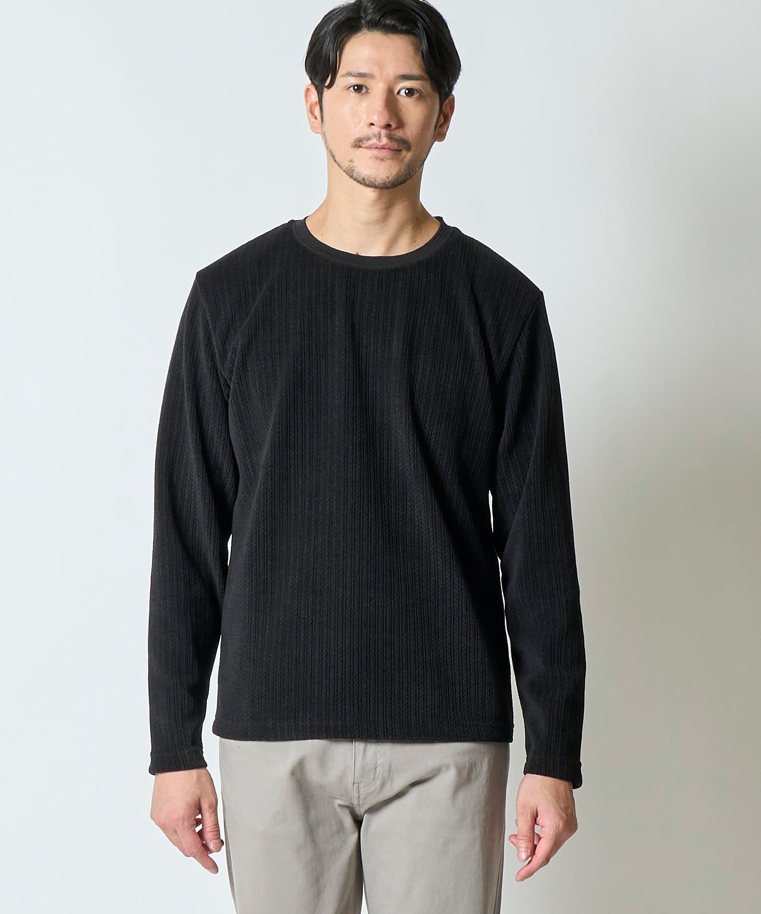 ブラック model:177 着用サイズ:L