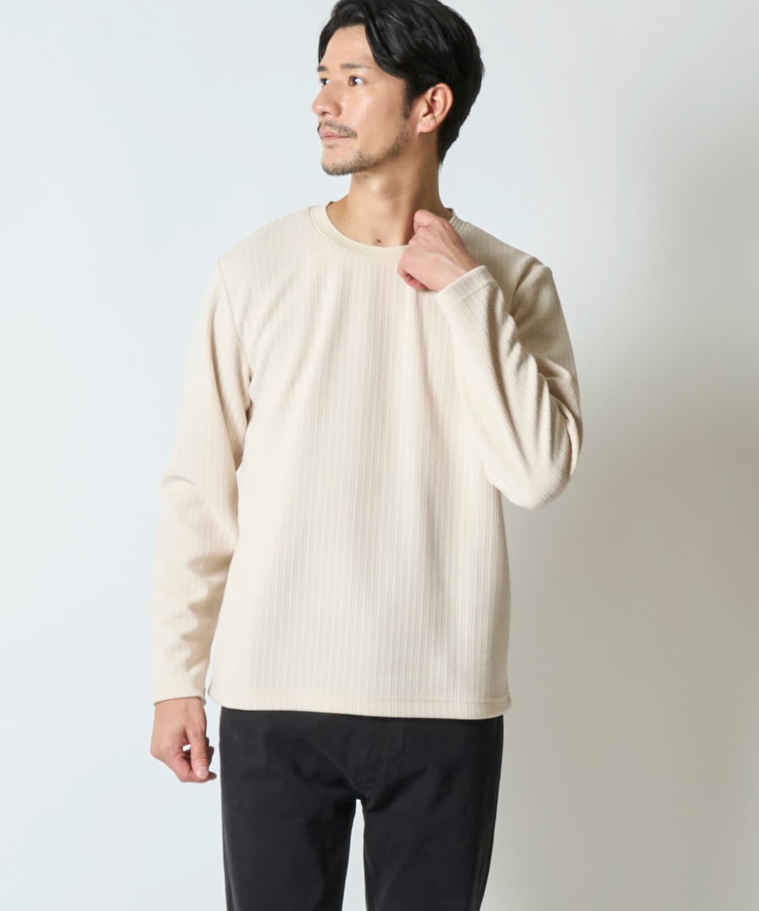 オフホワイト model:177 着用サイズ:L