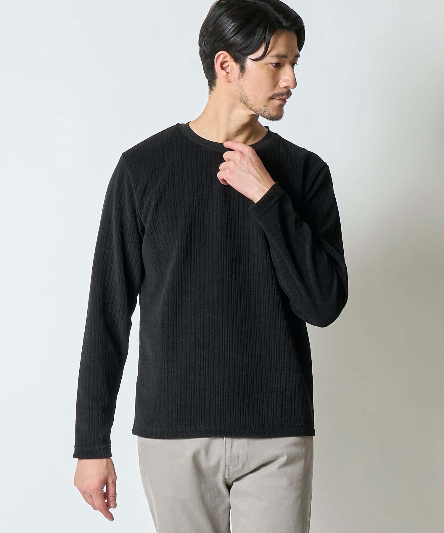 ブラック model:177 着用サイズ:L