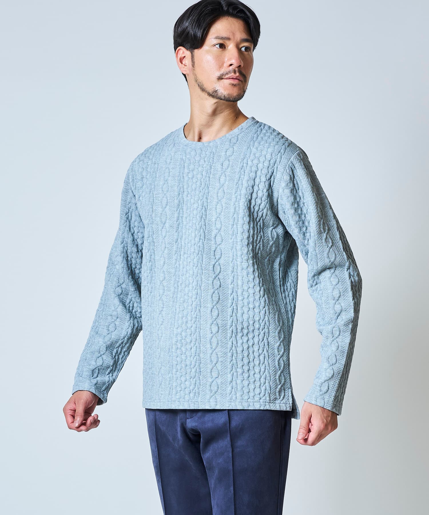 グレー model:177㎝ 着用サイズ:L