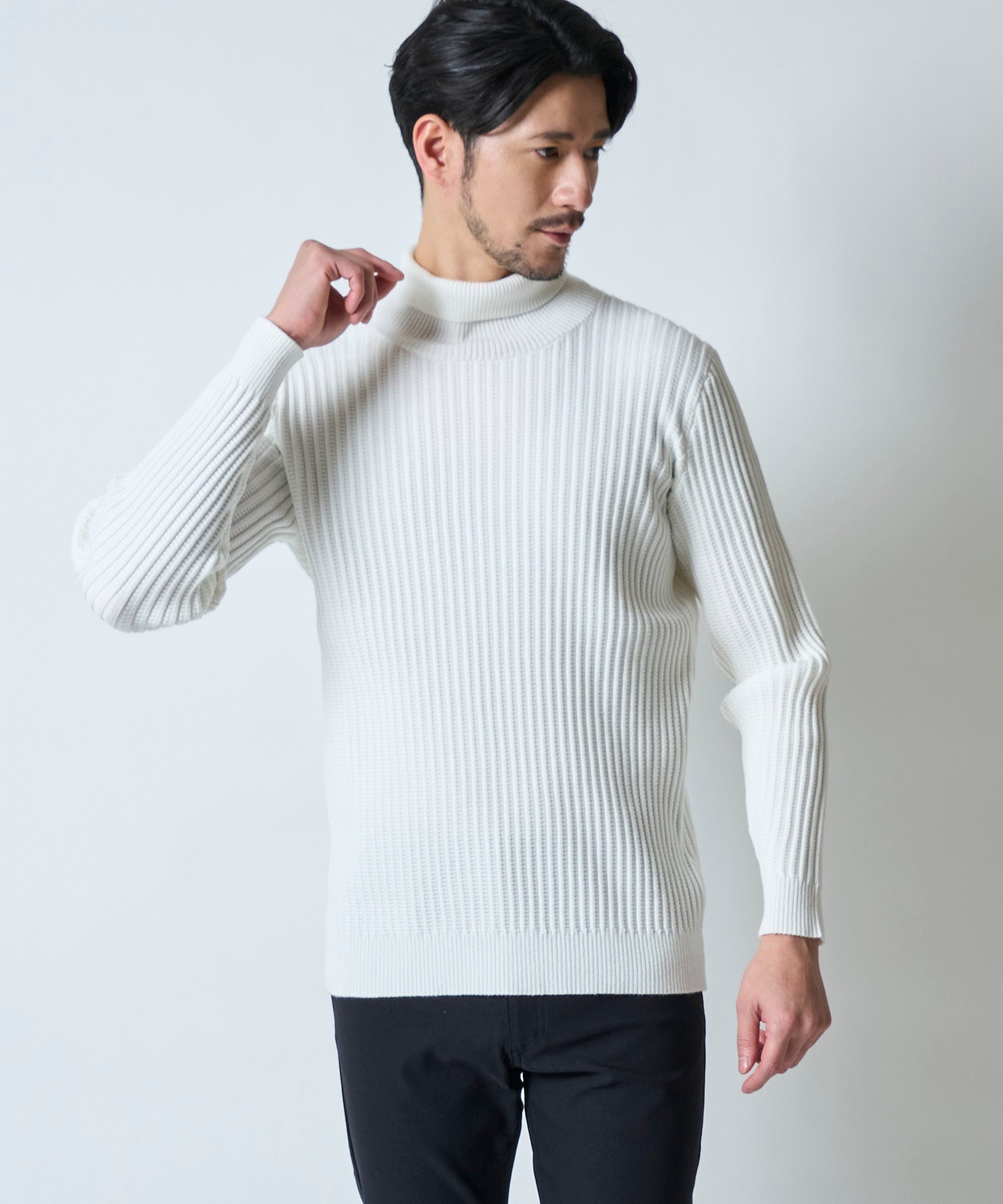ホワイト model:177cm 着用サイズ:L