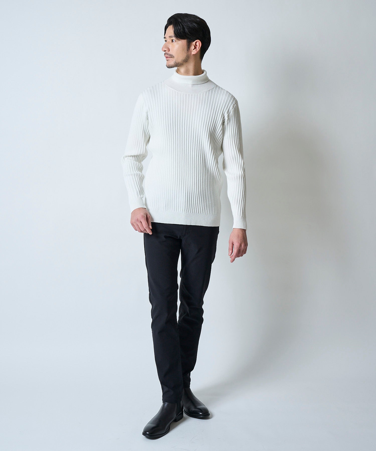 ホワイト model:177cm 着用サイズ:L