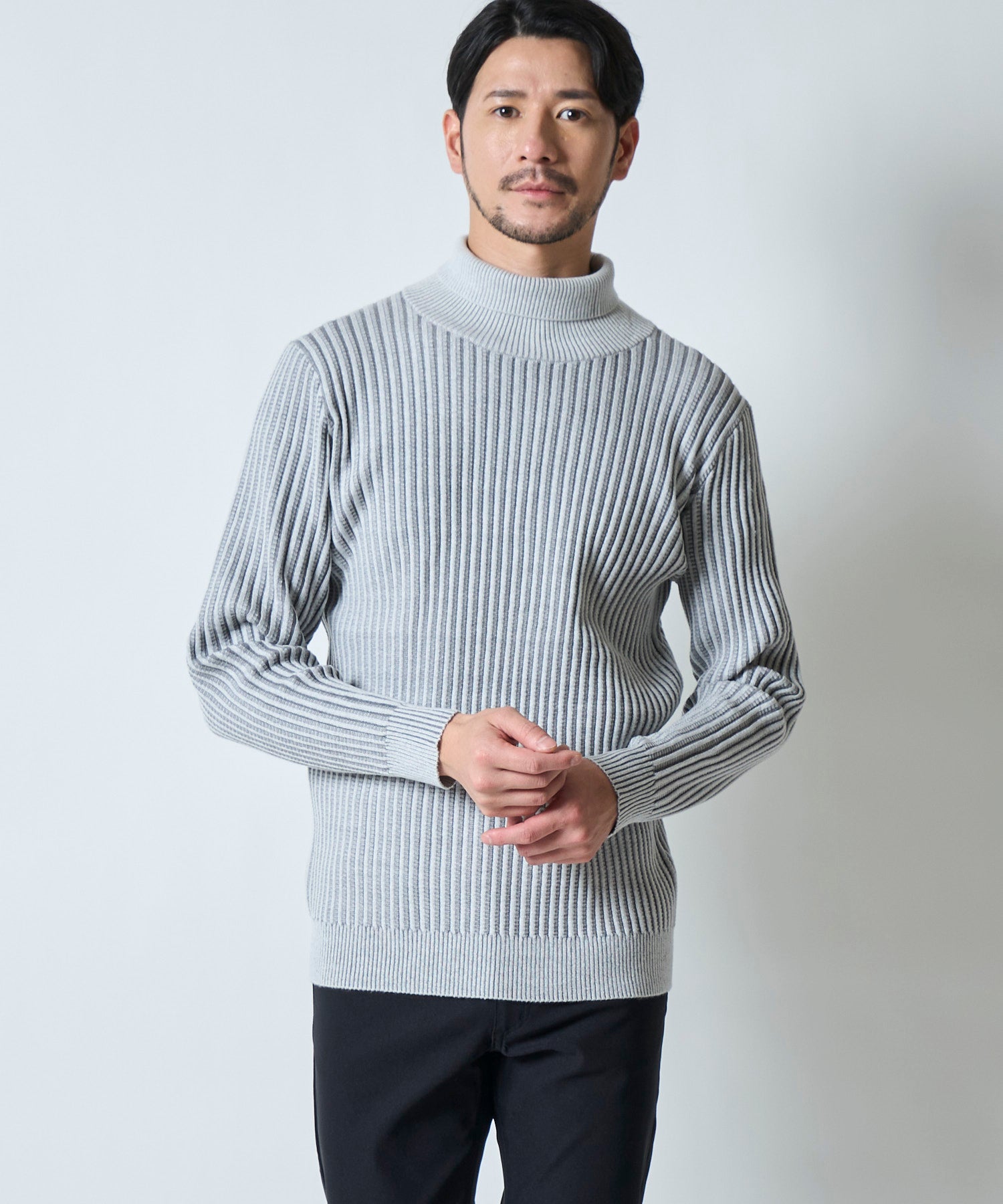 グレー model:177cm 着用サイズ:L