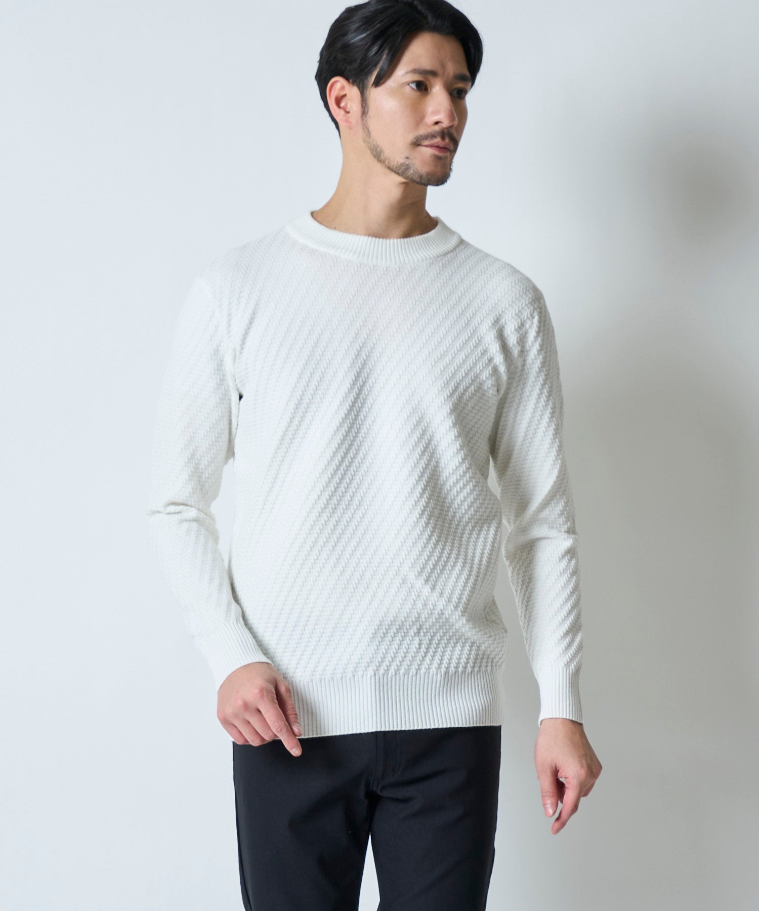 ホワイト model:177cm 着用サイズ:L