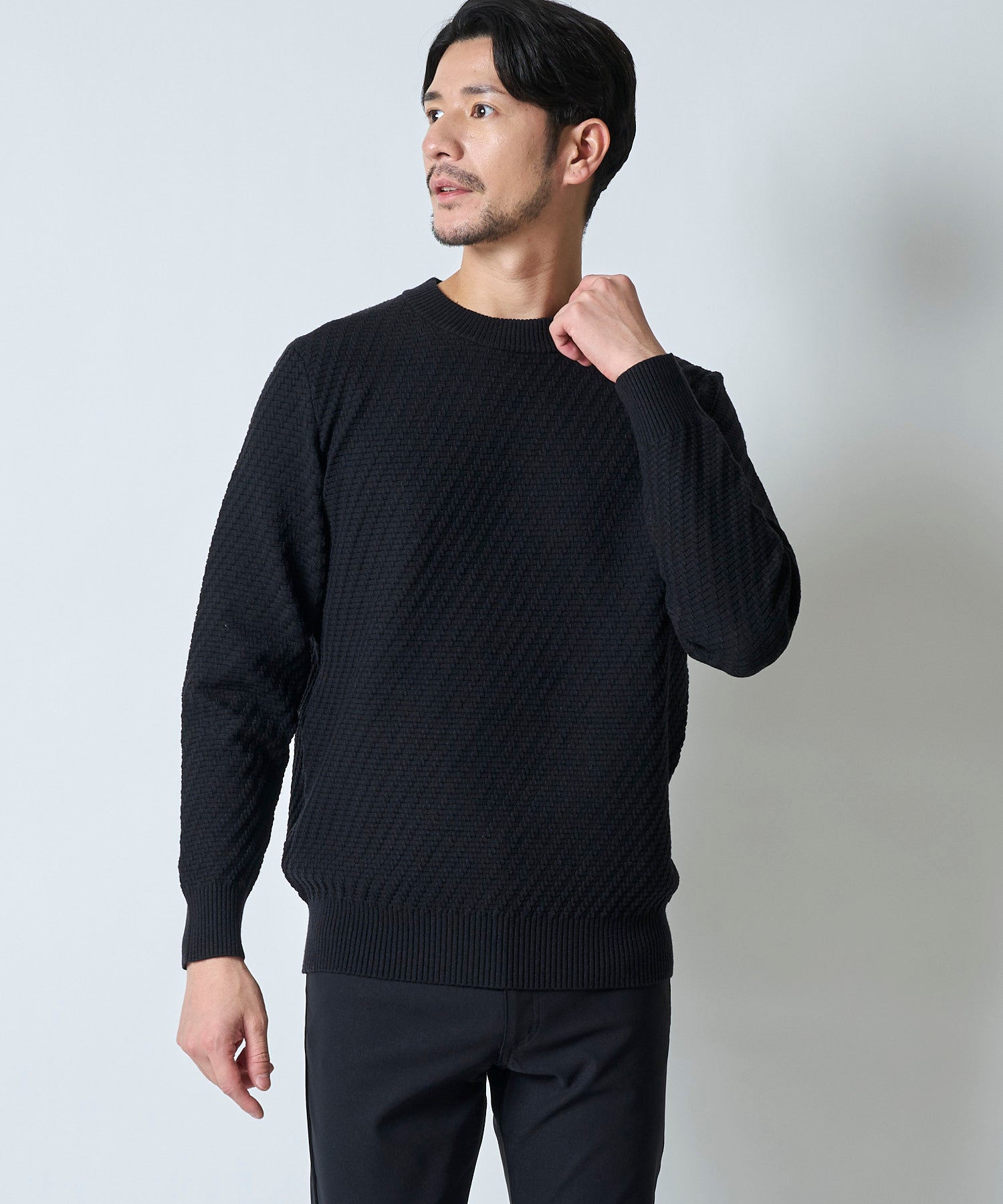 ブラック model:177cm 着用サイズ:L