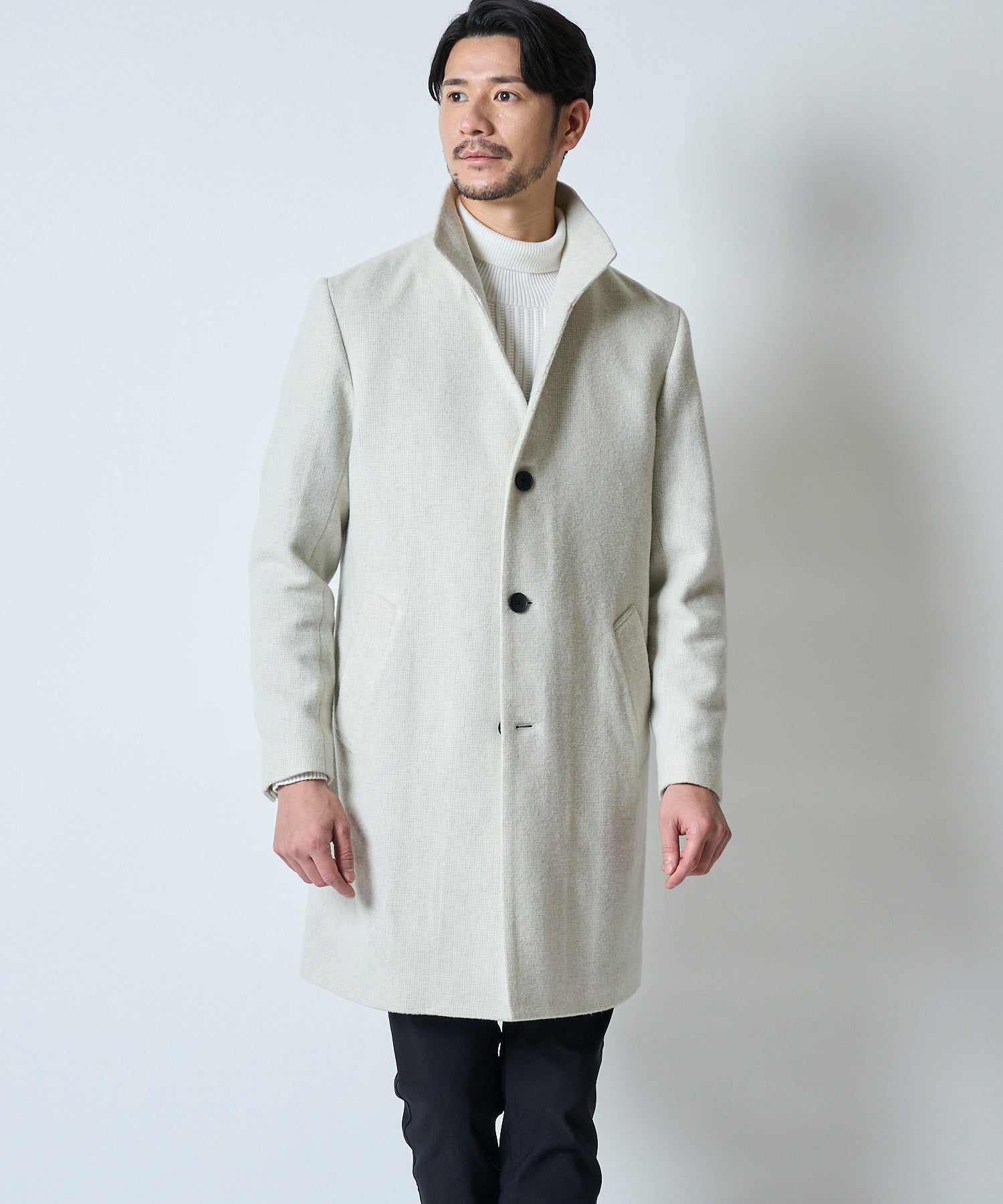 グレー model:177cm 着用サイズ:L