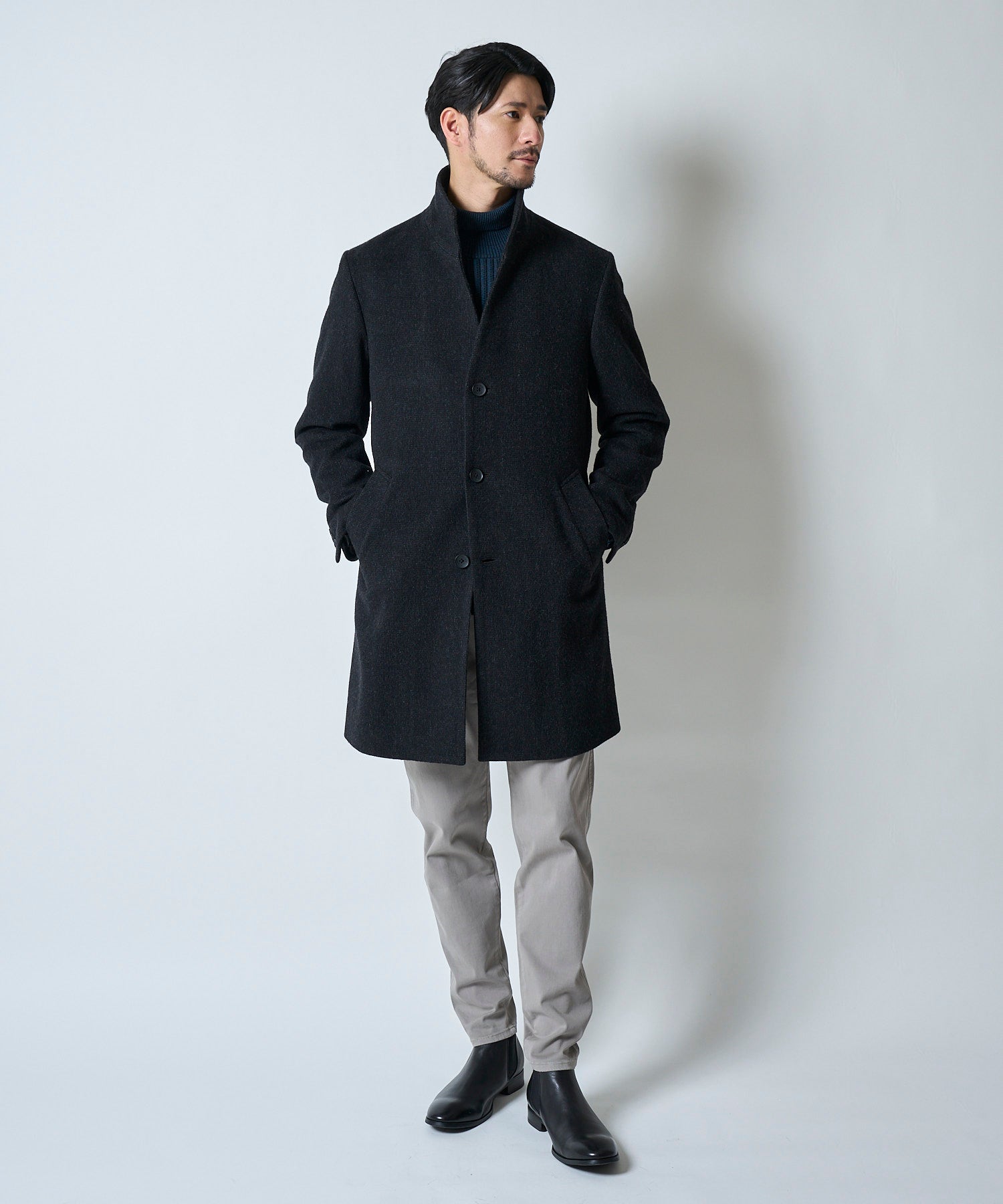 ブラック model:177cm 着用サイズ:L