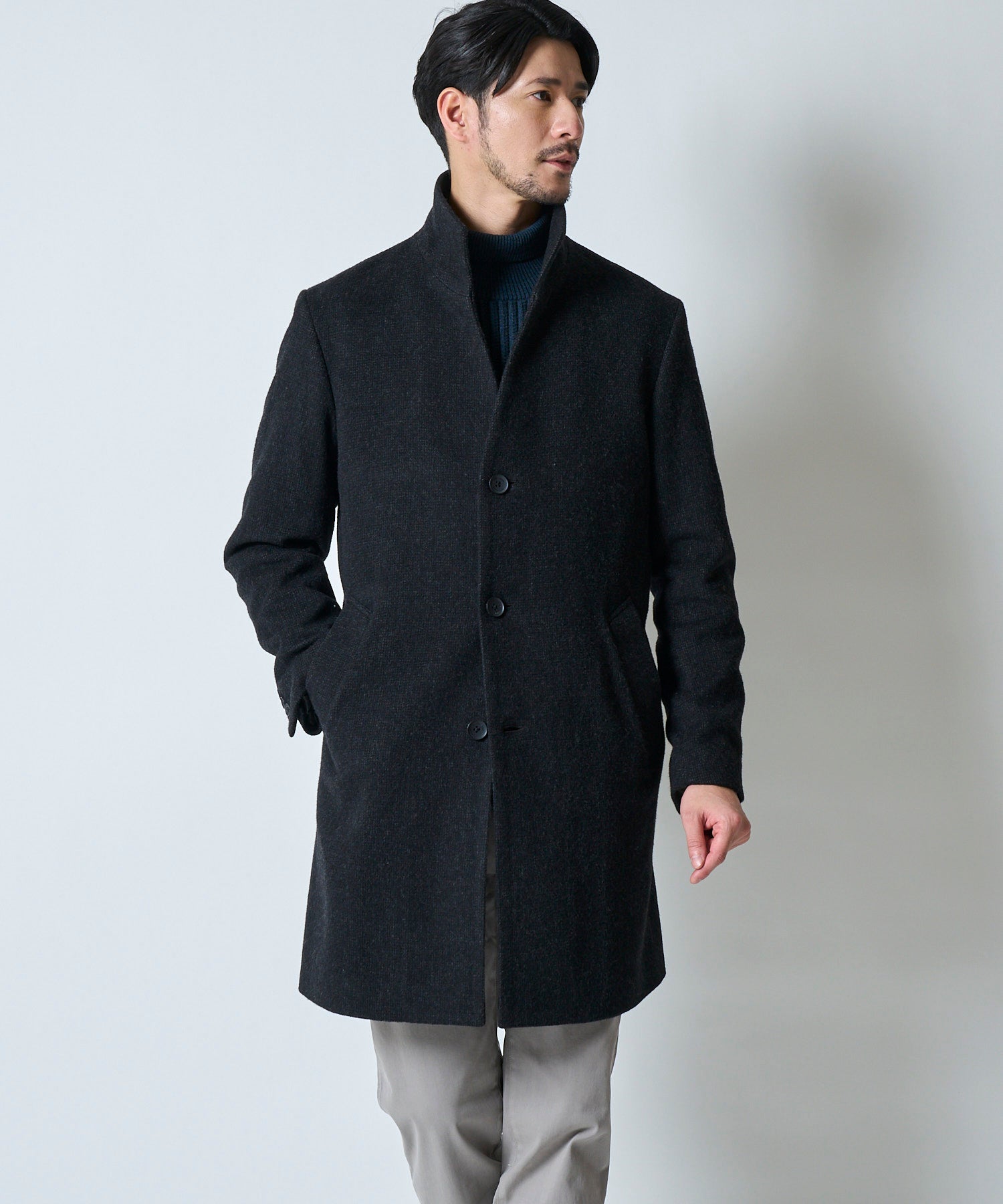 ブラック model:177cm 着用サイズ:L