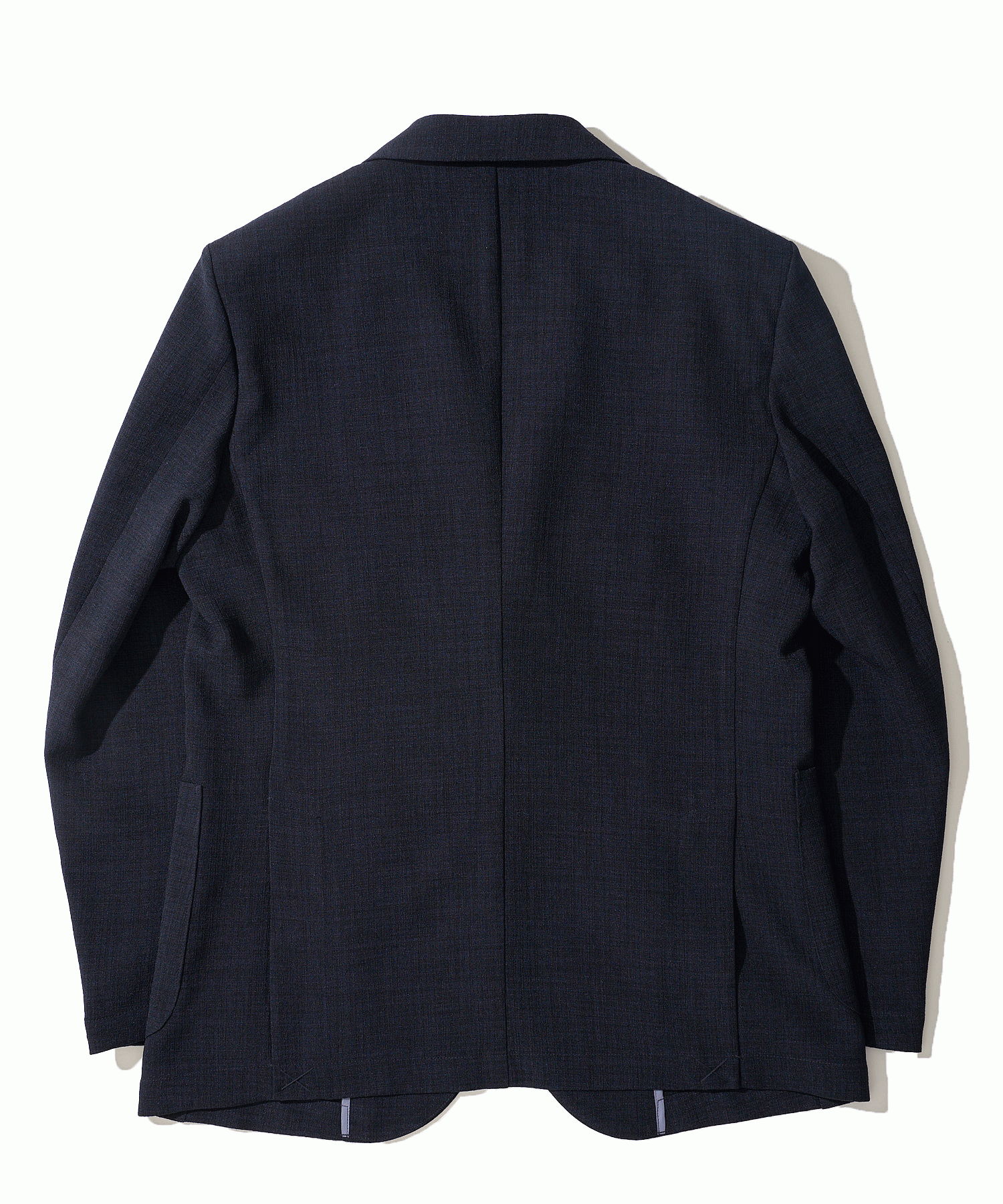 軽量 防シワ 通気性の良いリネンライクなブッチャージャケット