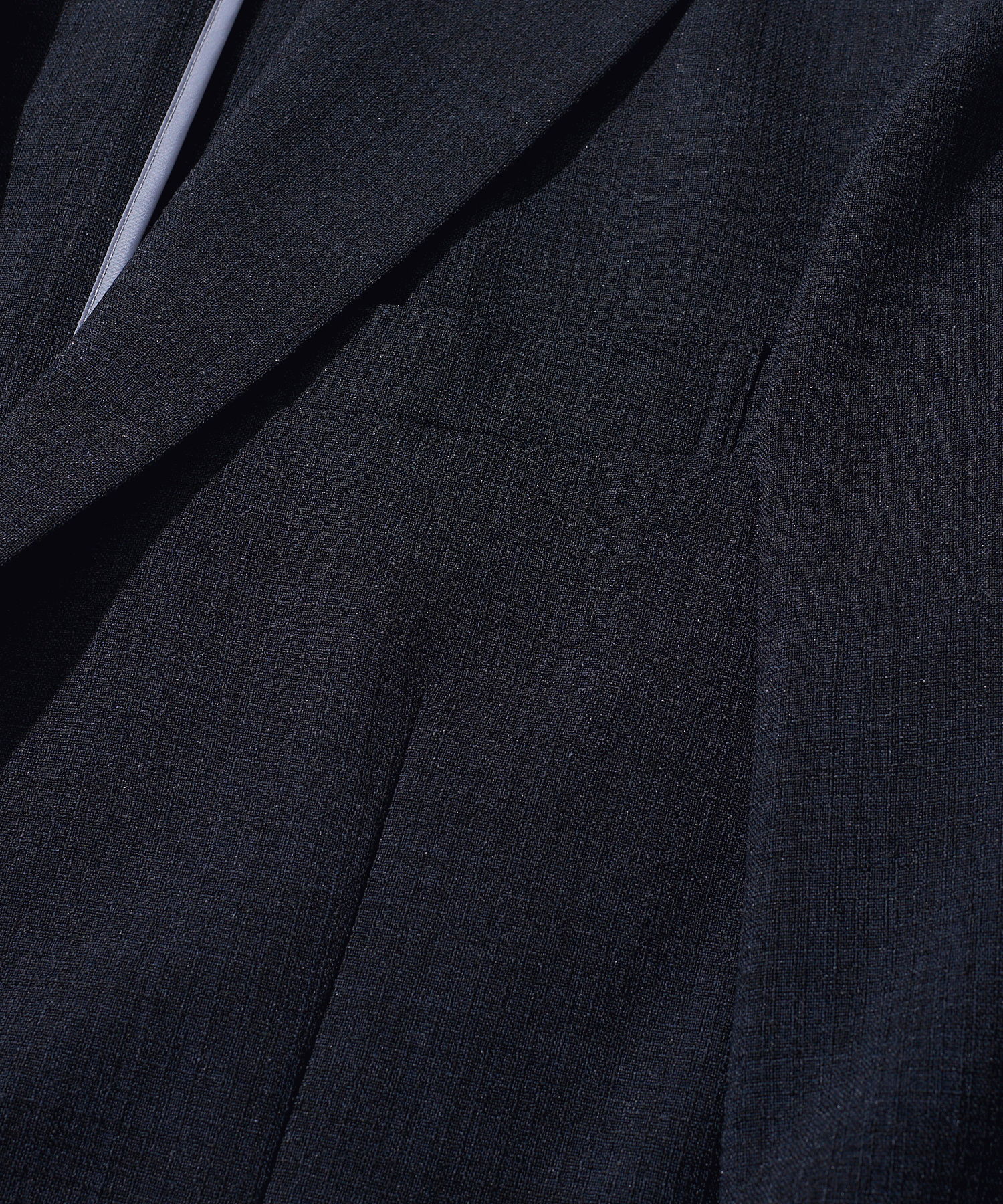 軽量 防シワ 通気性の良いリネンライクなブッチャージャケット