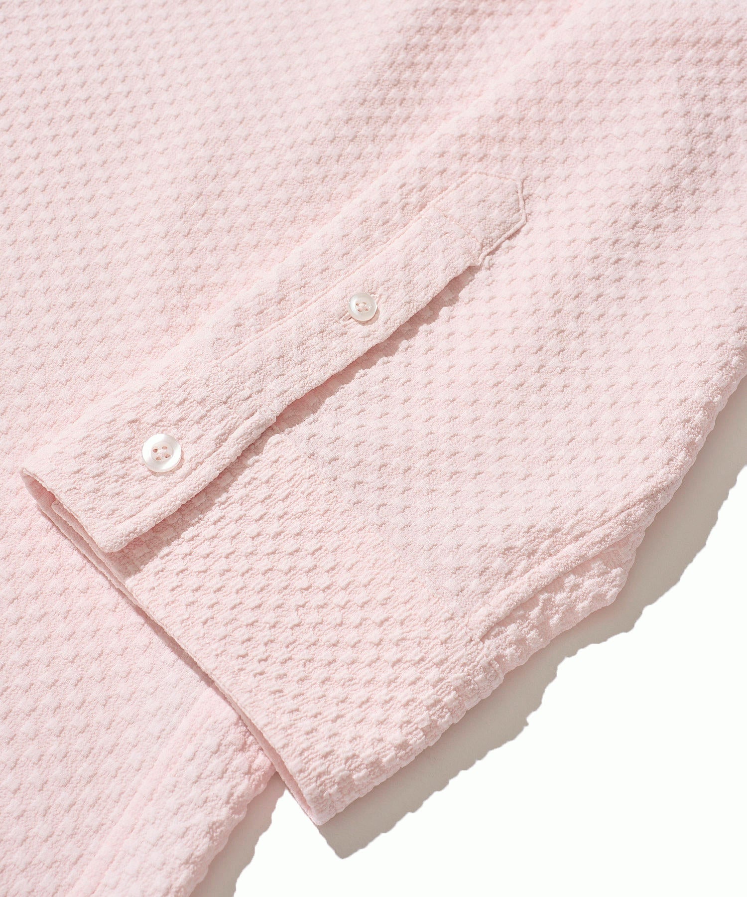 サッカーギンガム7分袖カットシャツ