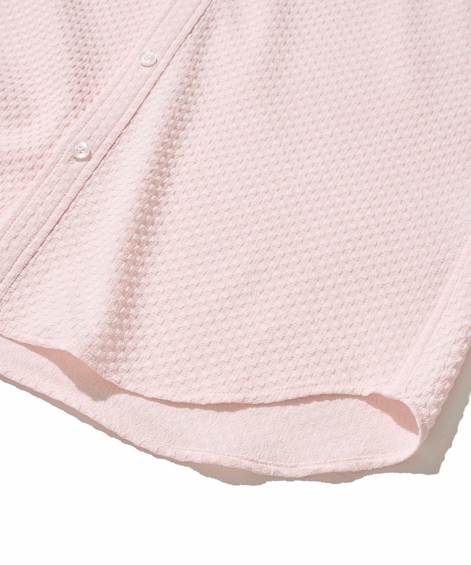 サッカーギンガム7分袖カットシャツ