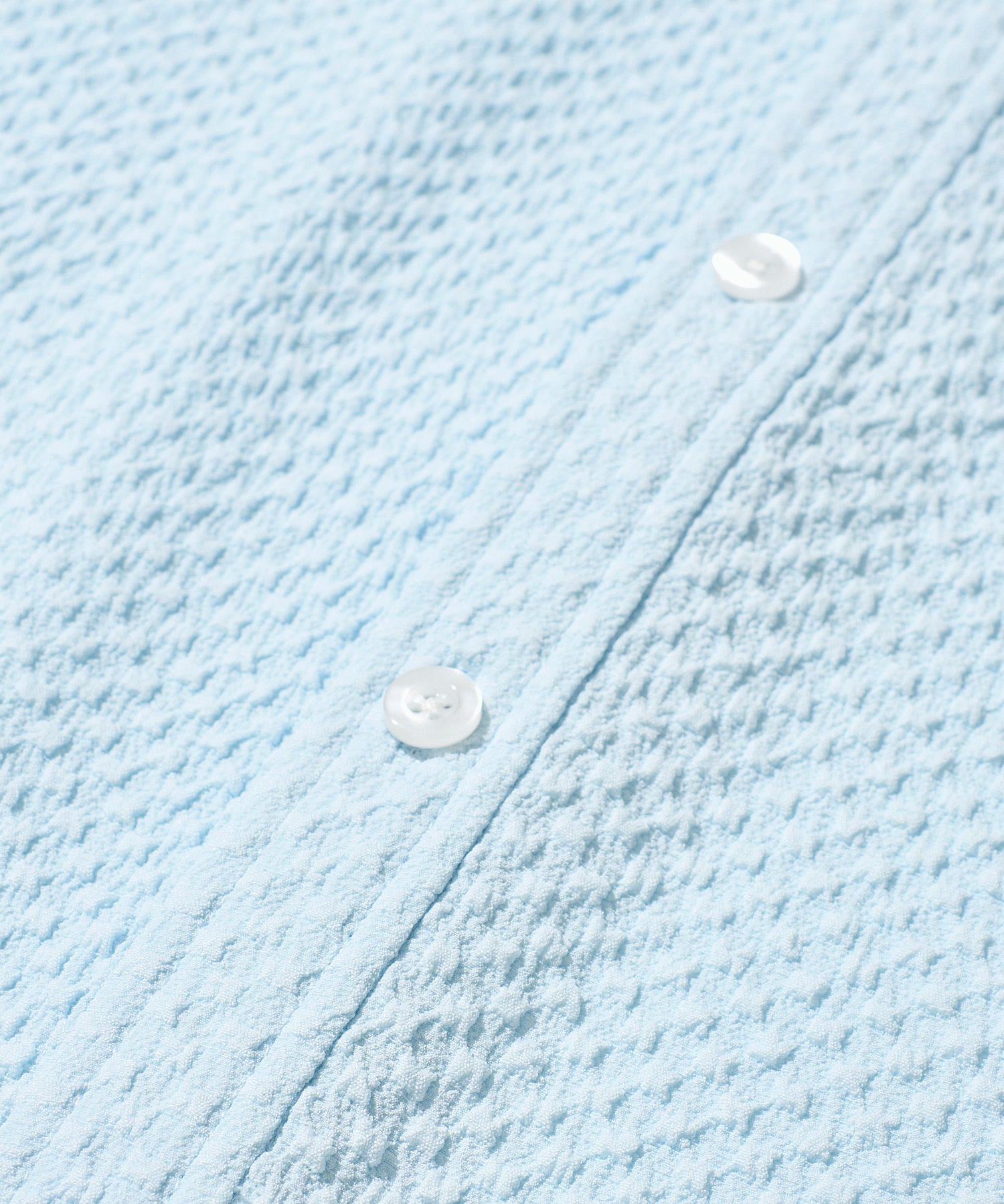 サッカーギンガム7分袖カットシャツ