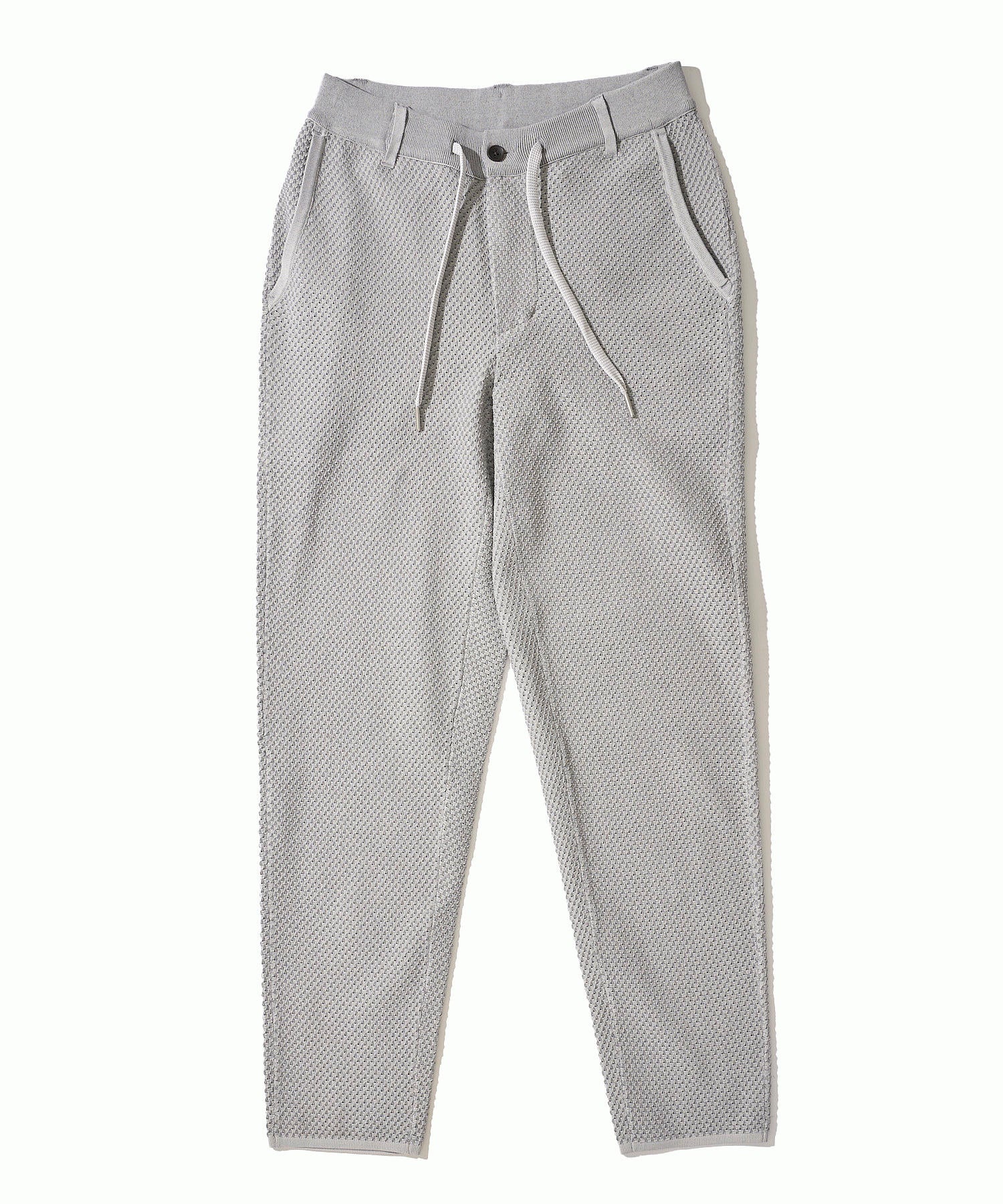 自宅で洗える 軽量ニットパンツ