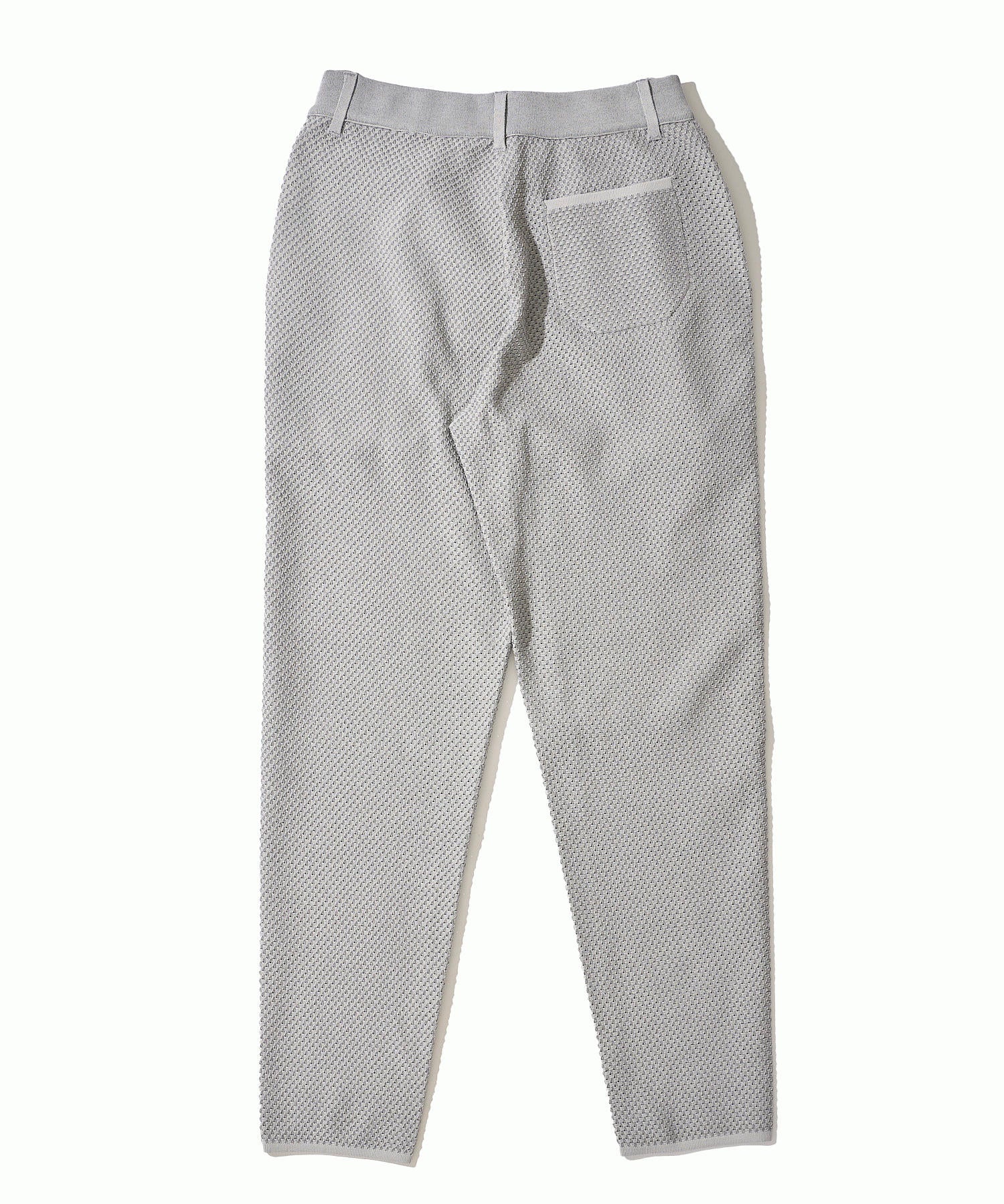自宅で洗える 軽量ニットパンツ
