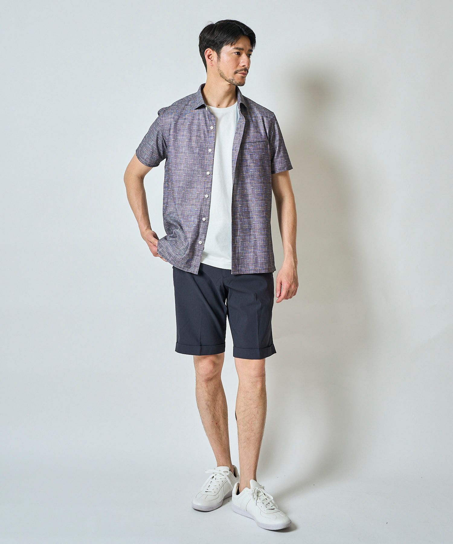 グレー model:177㎝ 着用サイズ:L