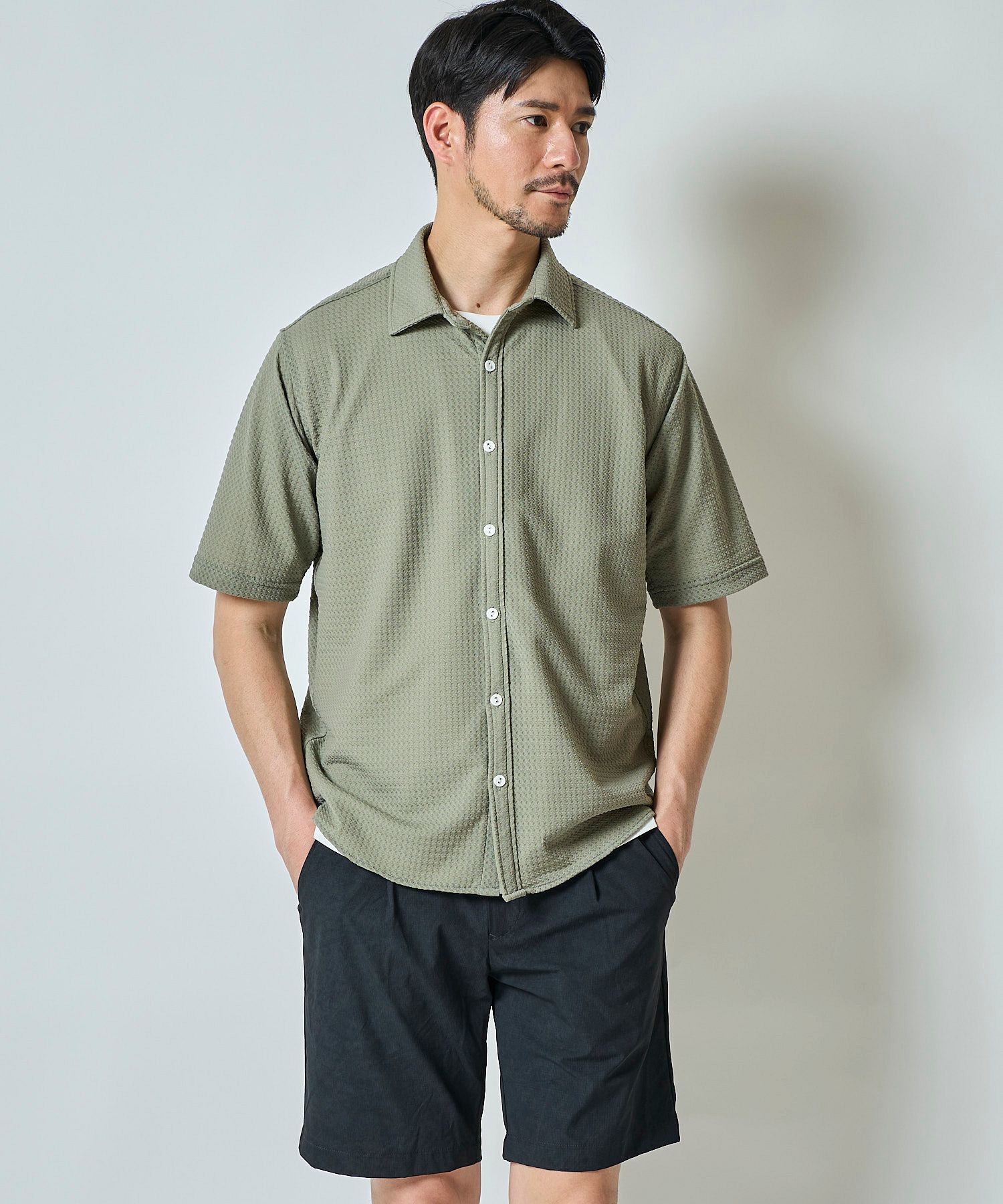 グリーン model:177㎝ 着用サイズ:L