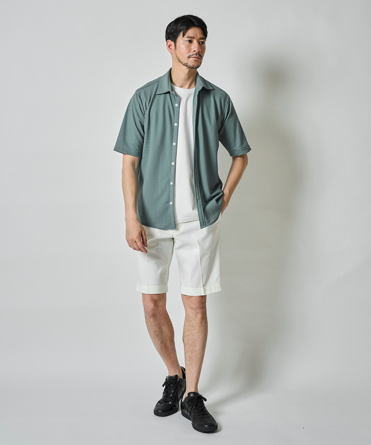 ターコイズ model:177㎝ 着用サイズ:L