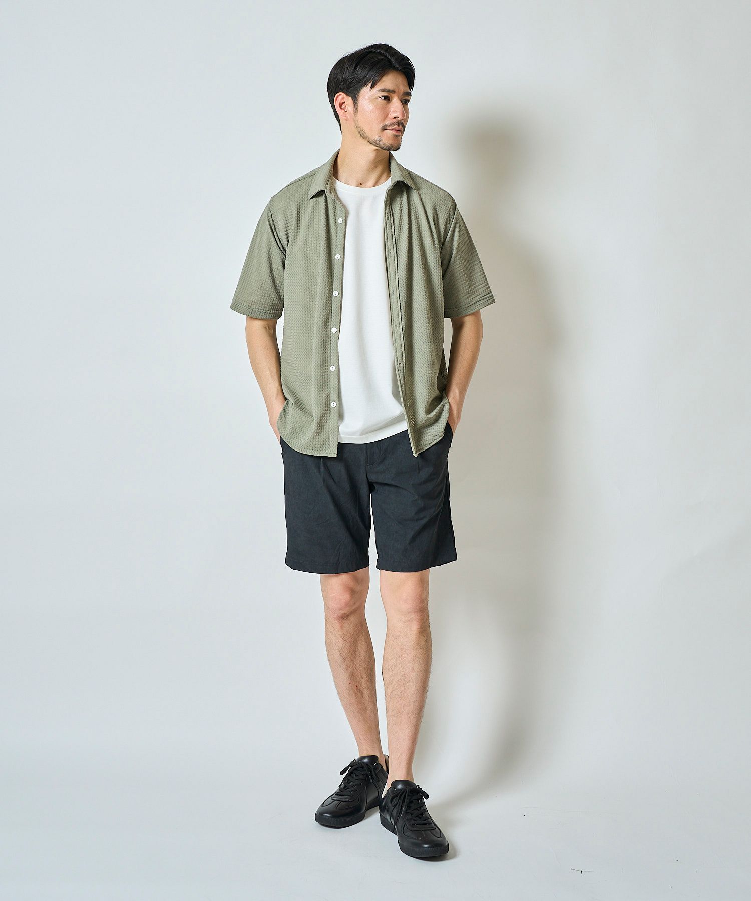 グリーン model:177㎝ 着用サイズ:L