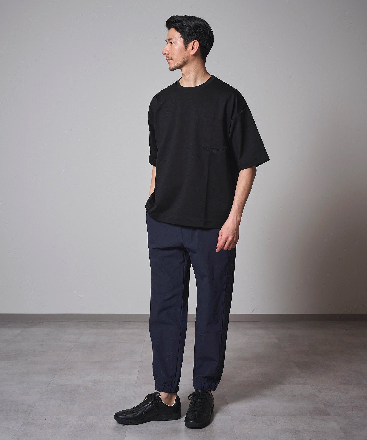 ブラック model:177㎝ 着用サイズ:L