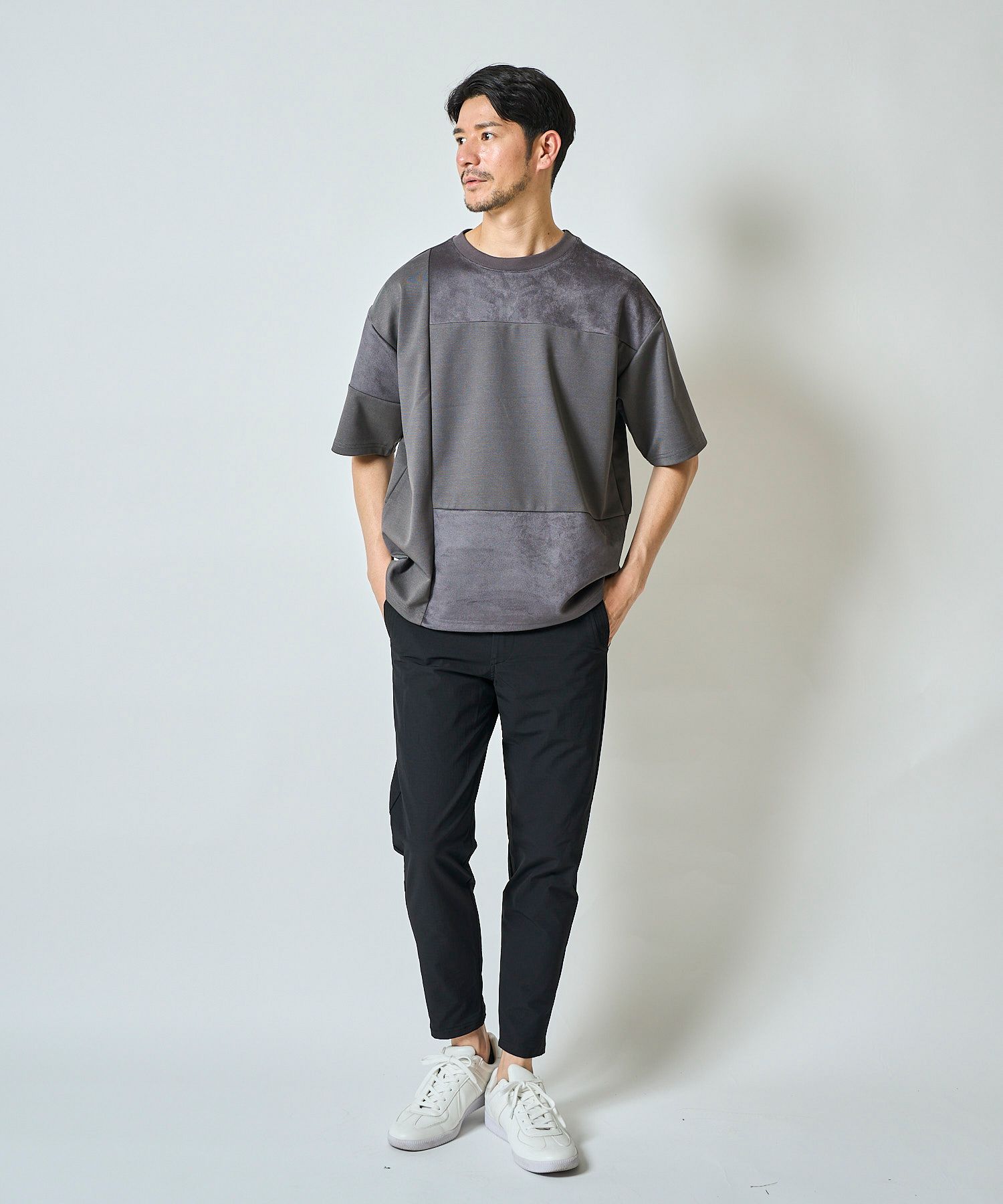 チャコールグレー model:177㎝ 着用サイズ:L