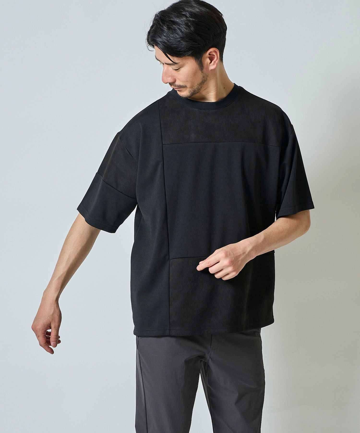 ブラック model:177㎝ 着用サイズ:L