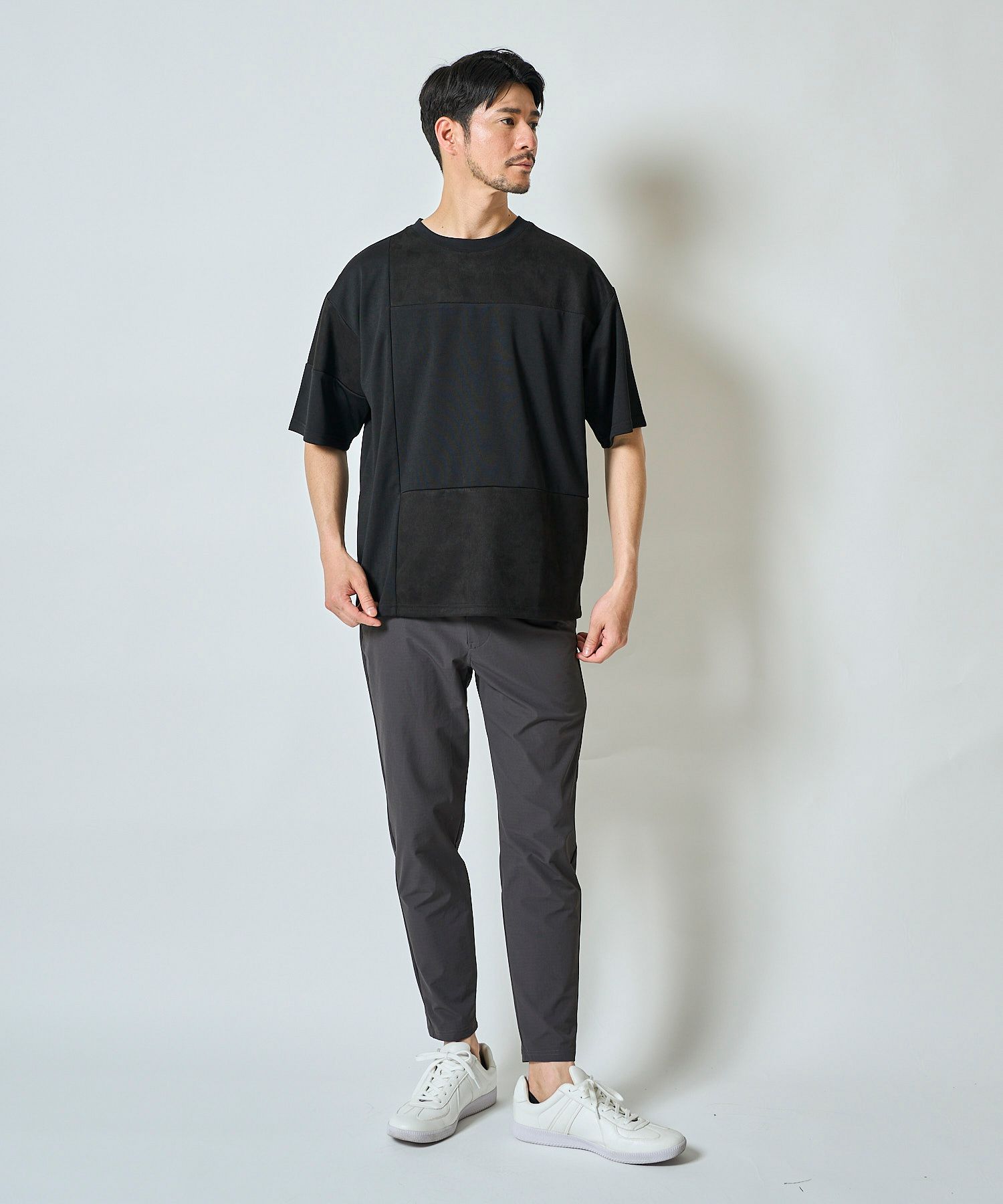 ブラック model:177㎝ 着用サイズ:L