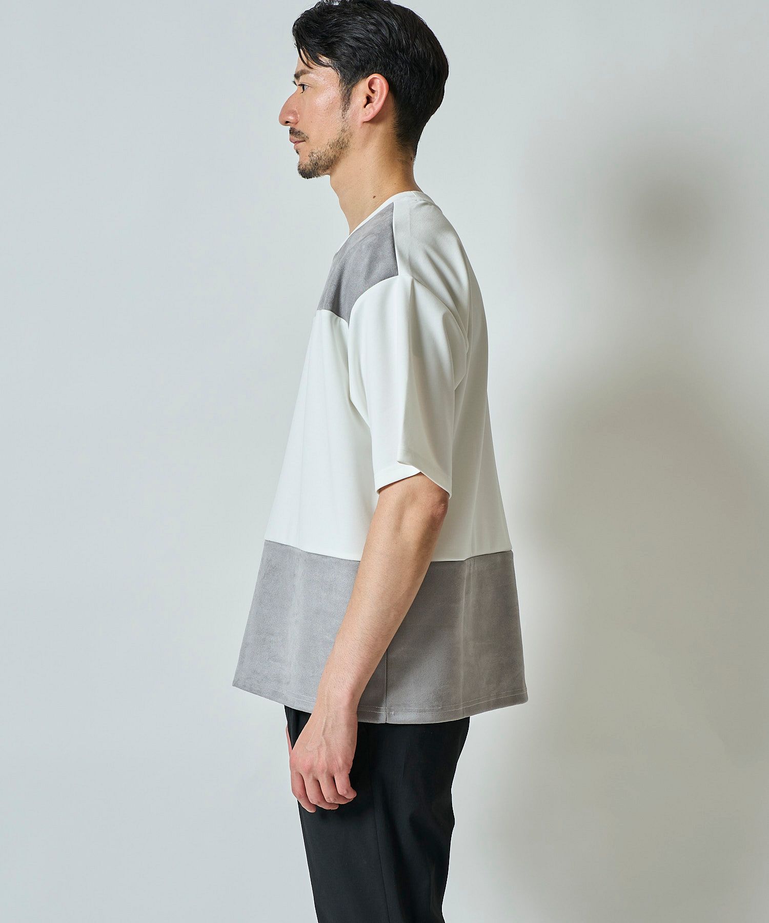 ホワイト model:177㎝ 着用サイズ:L