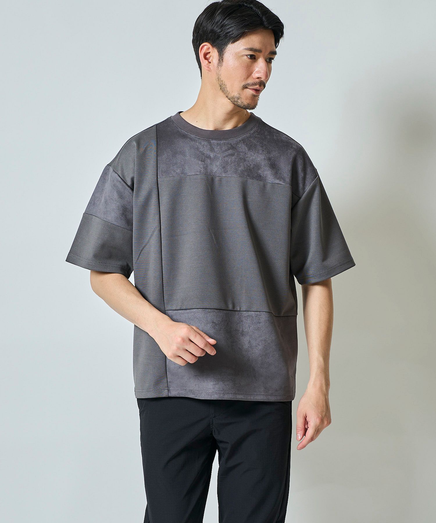 チャコールグレー model:177㎝ 着用サイズ:L