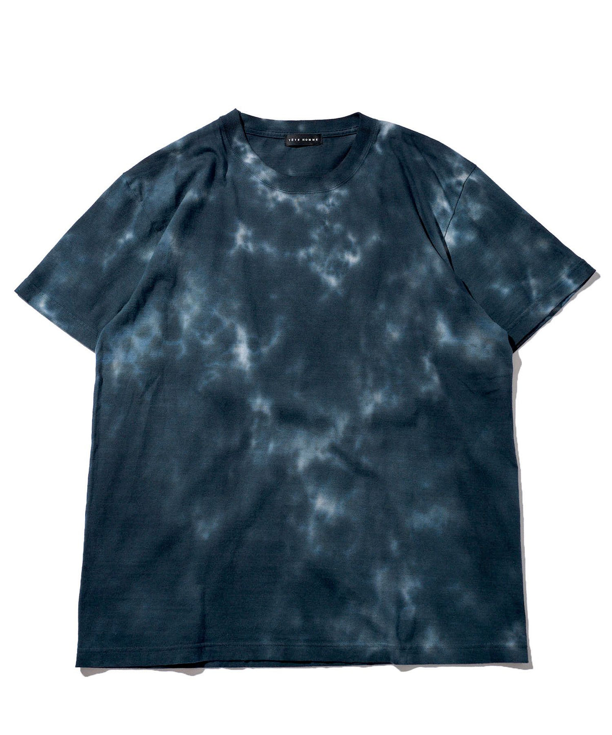 ガーメントダイクルーネックTシャツ