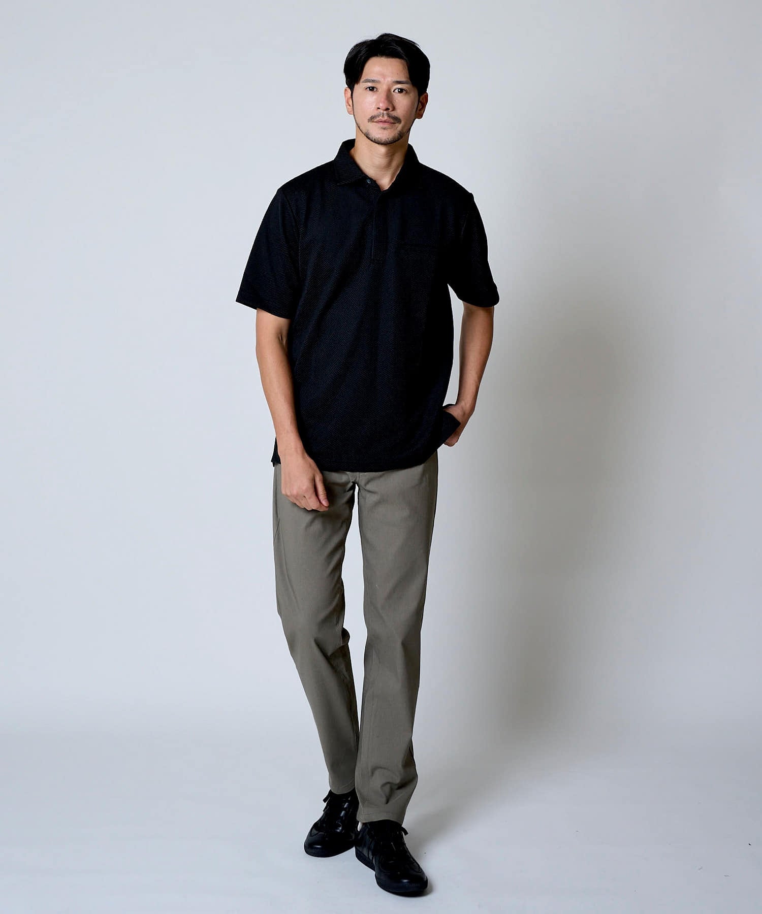 ブラック model:177㎝ 着用サイズ:L