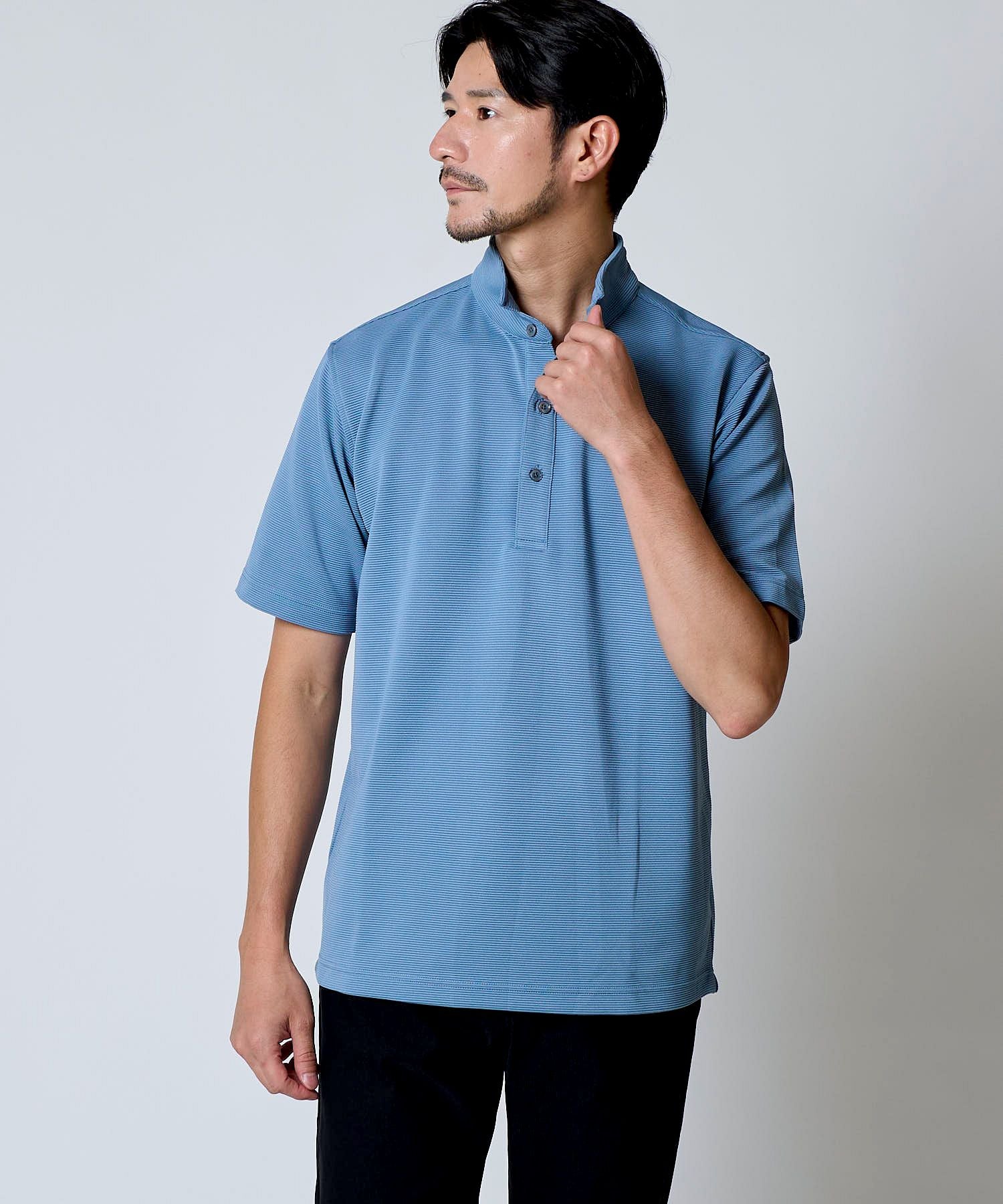サックス model:177㎝ 着用サイズ:L