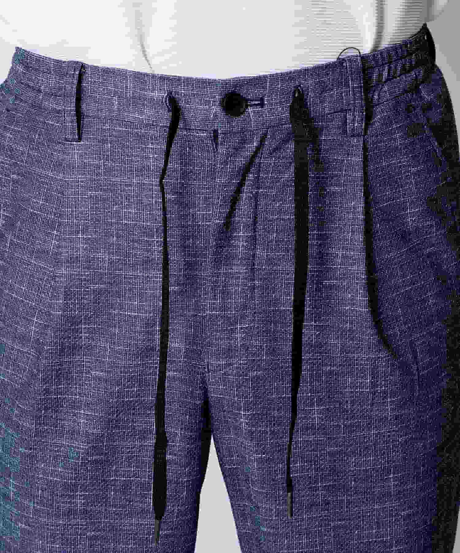 メッシュプリントイージーパンツ