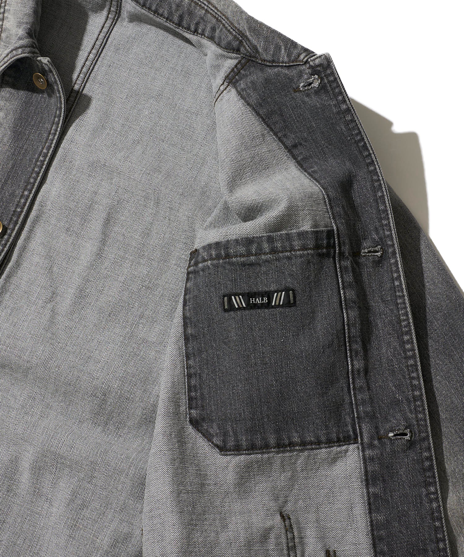 【HALB】ヴィンテージ加デニムカバーオール