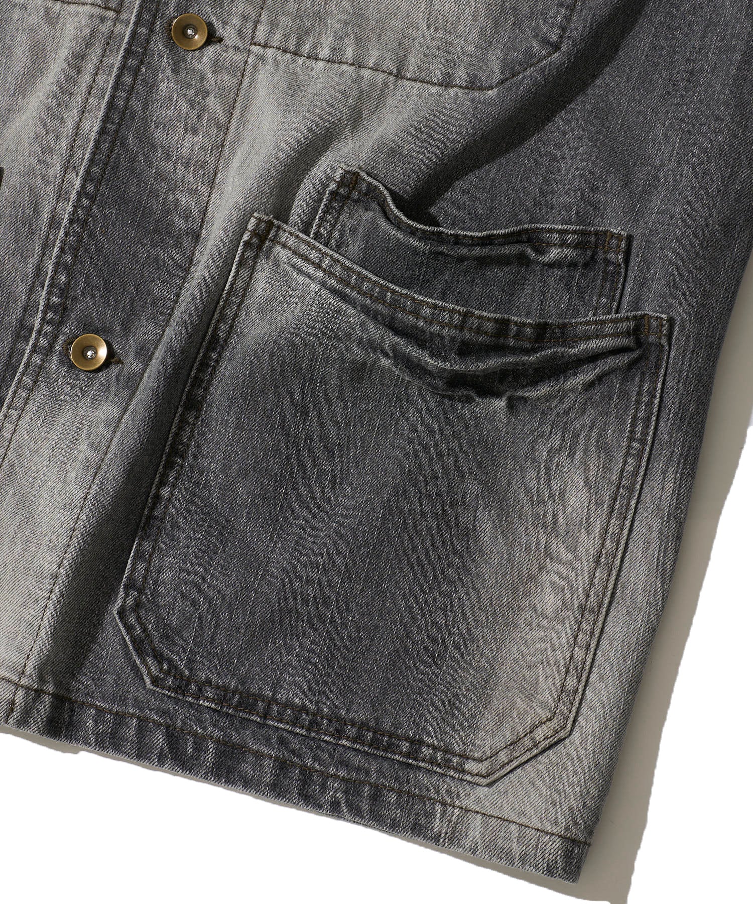 【HALB】ヴィンテージ加デニムカバーオール