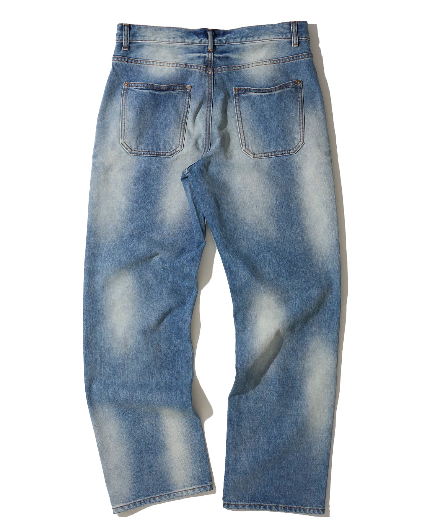 【HALB】ヴィンテージ加工デニムパンツ