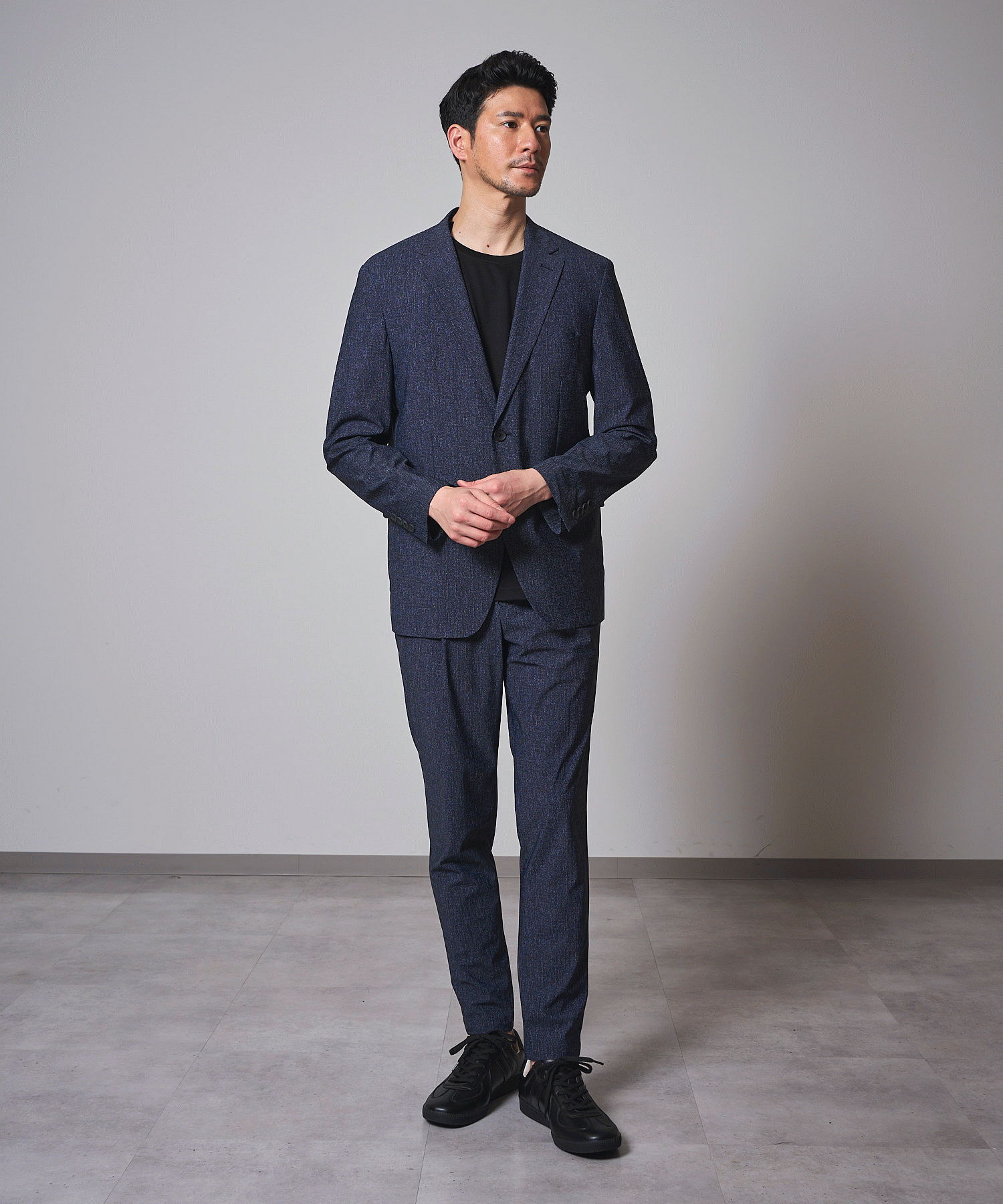 ブラック model:177㎝ 着用サイズ:L