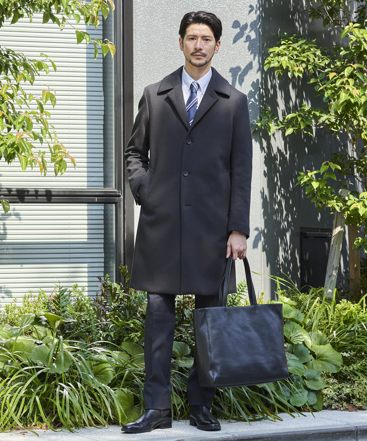 ダークブラック model:177cm 64kg 着用サイズ:LARGE