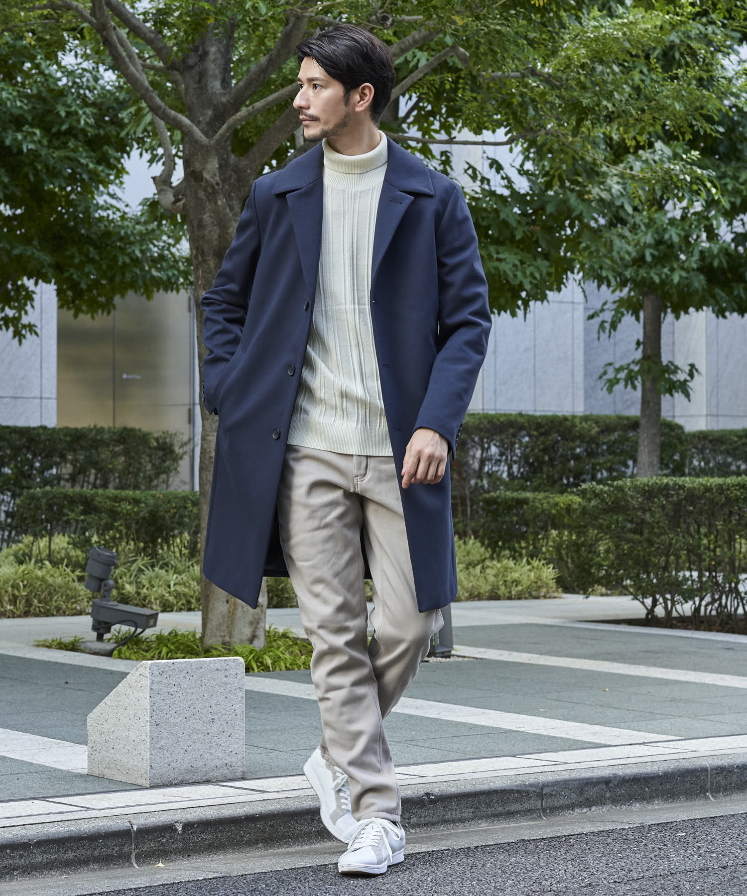 オフホワイト model:177 着用サイズ:L