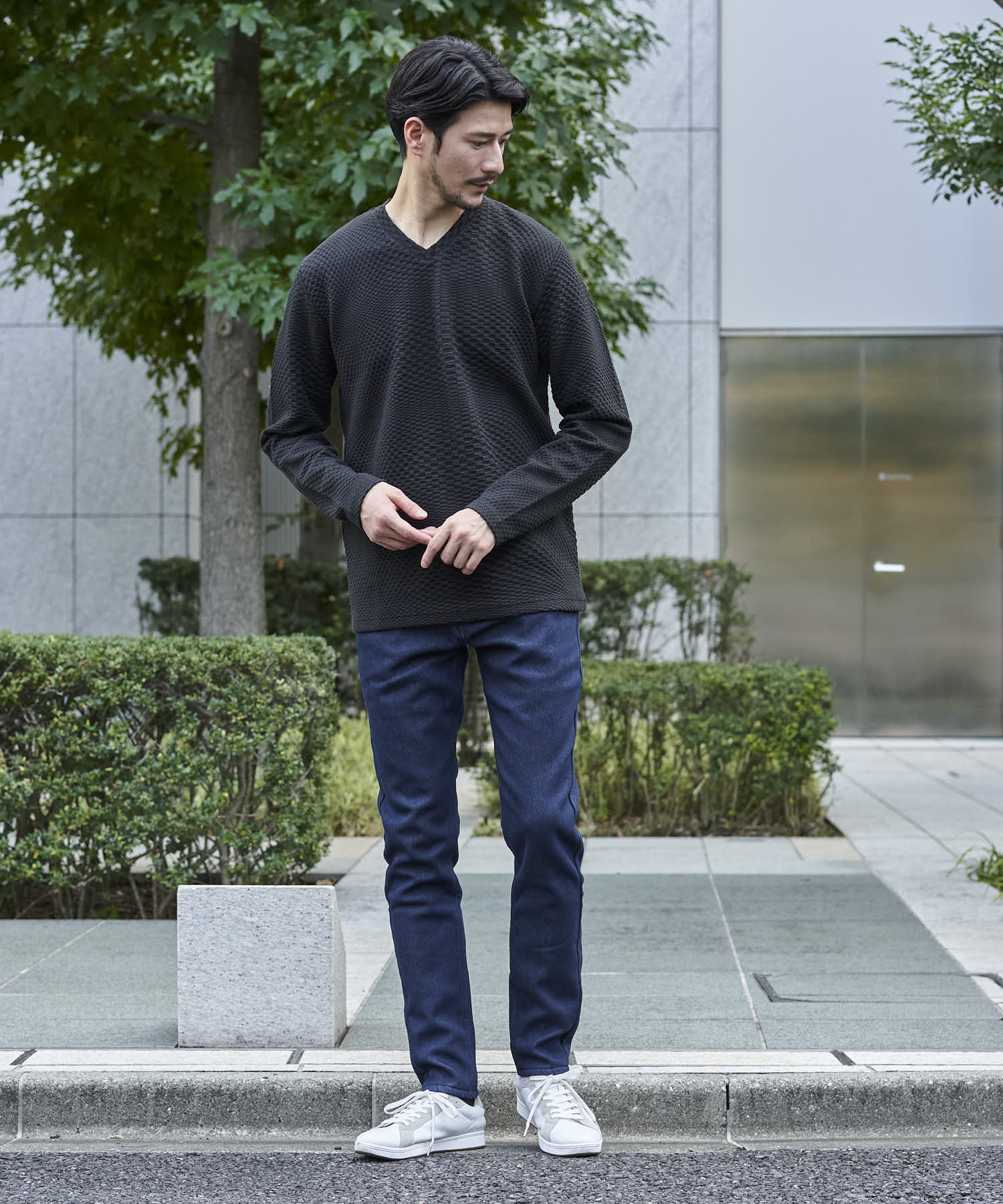 ブラック model:177 着用サイズ:L