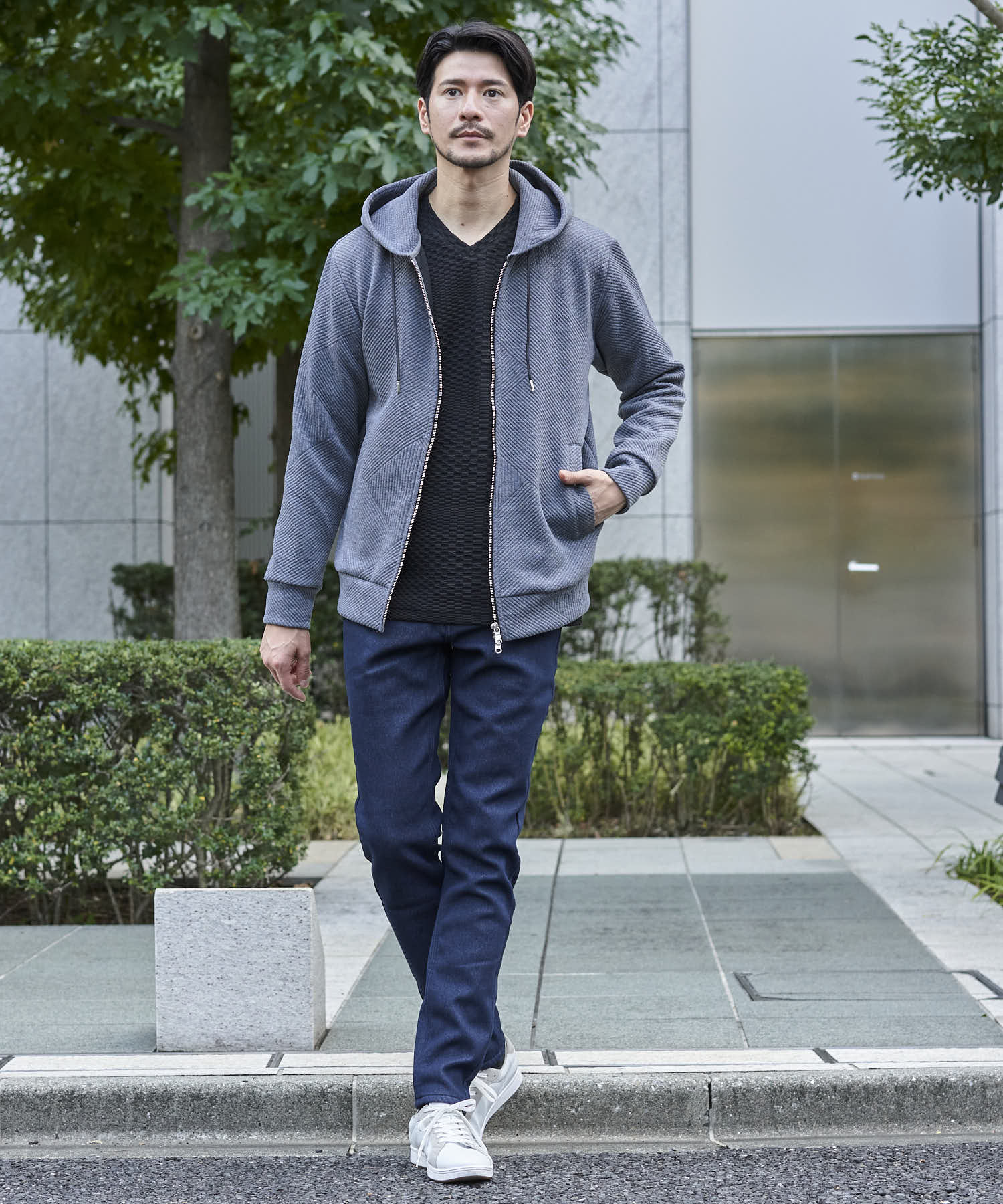 ブラック model:177 着用サイズ:L