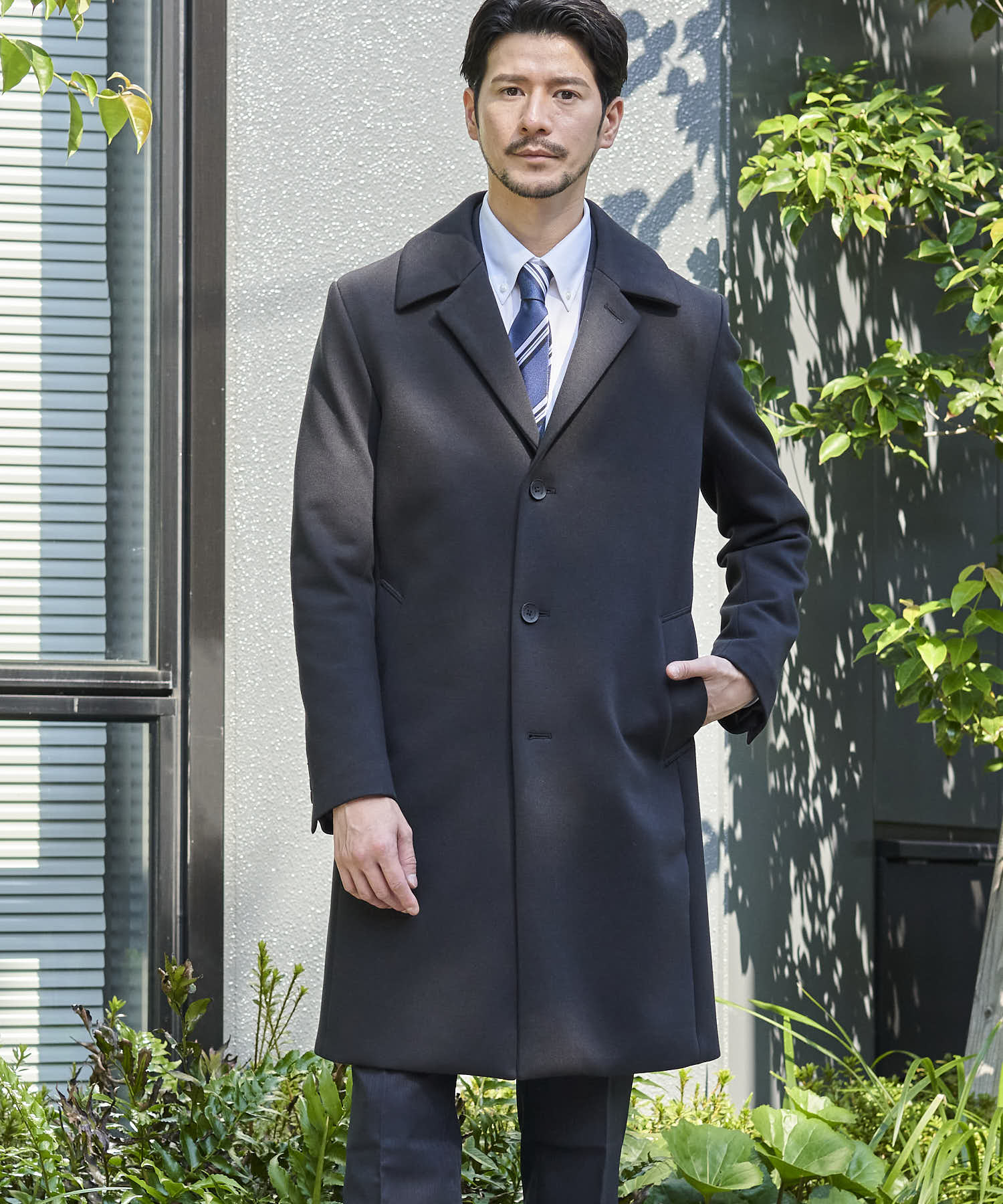 ダークブラック model:177cm 64kg 着用サイズ:LARGE