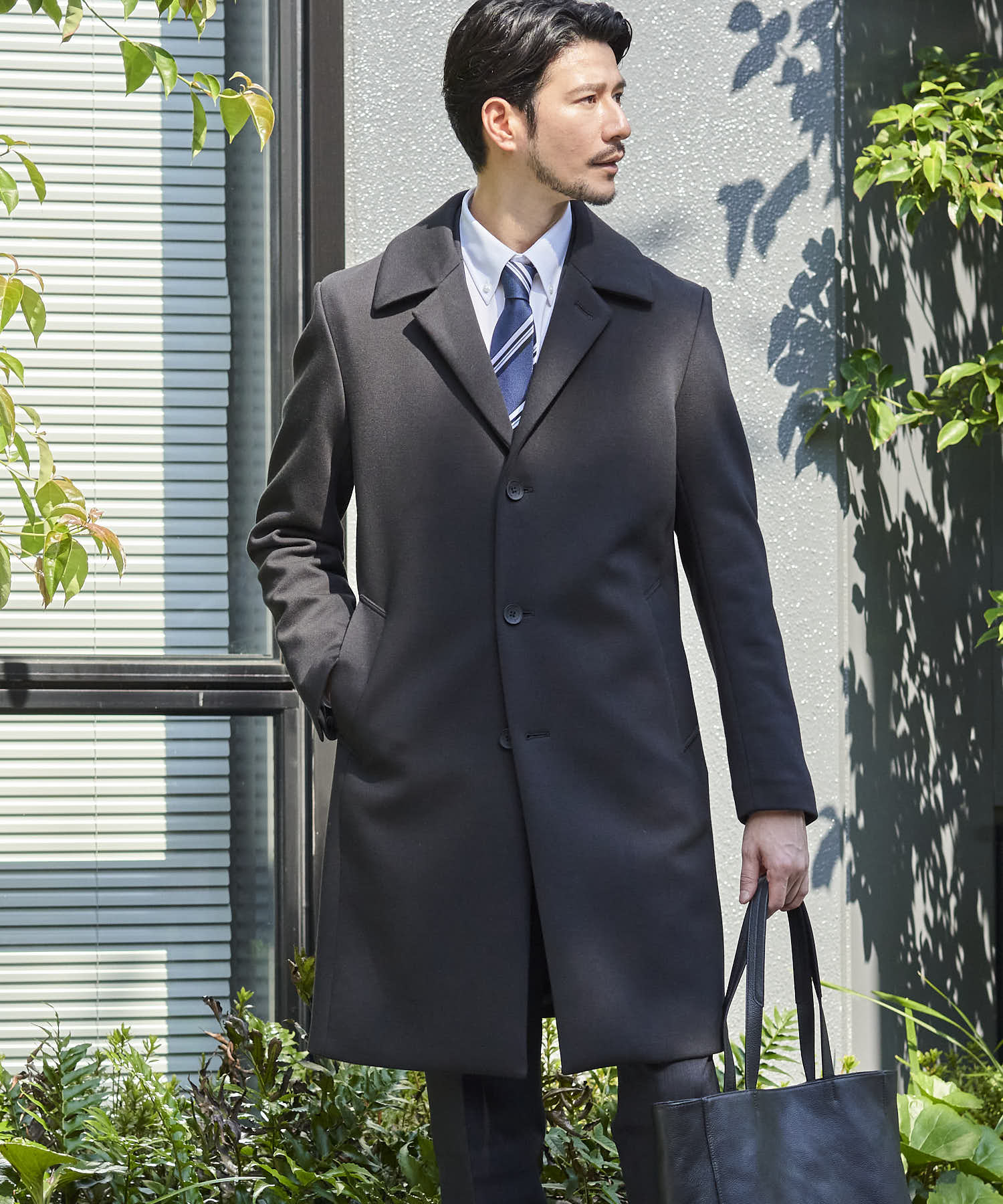 ダークブラック model:177cm 64kg 着用サイズ:LARGE