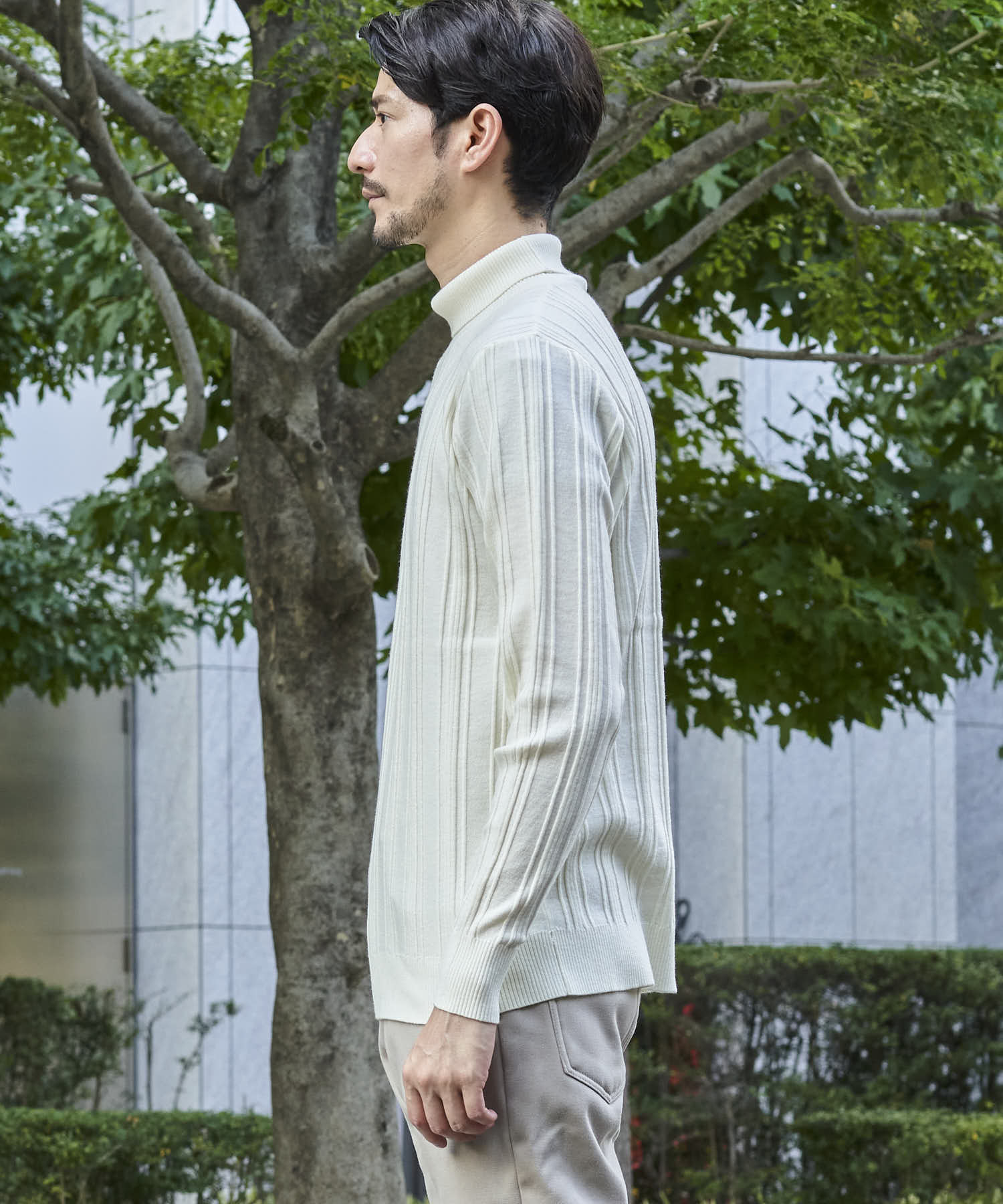 オフホワイト model:177 着用サイズ:L