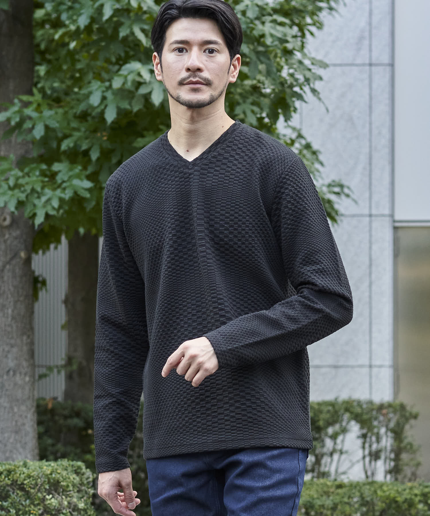 ブラック model:177 着用サイズ:L