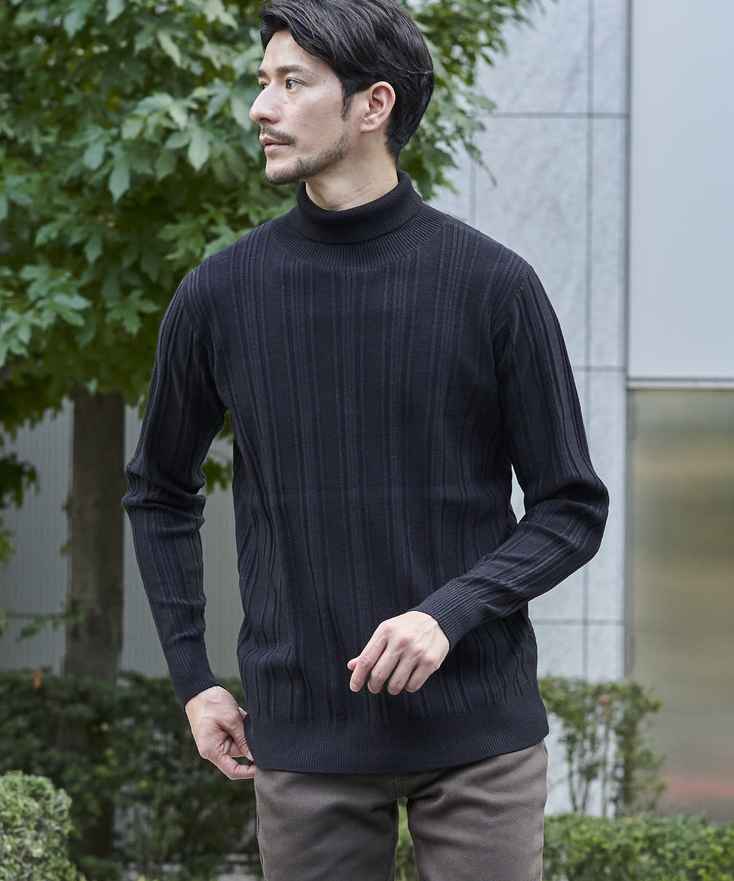 ブラック model:177 着用サイズ:L