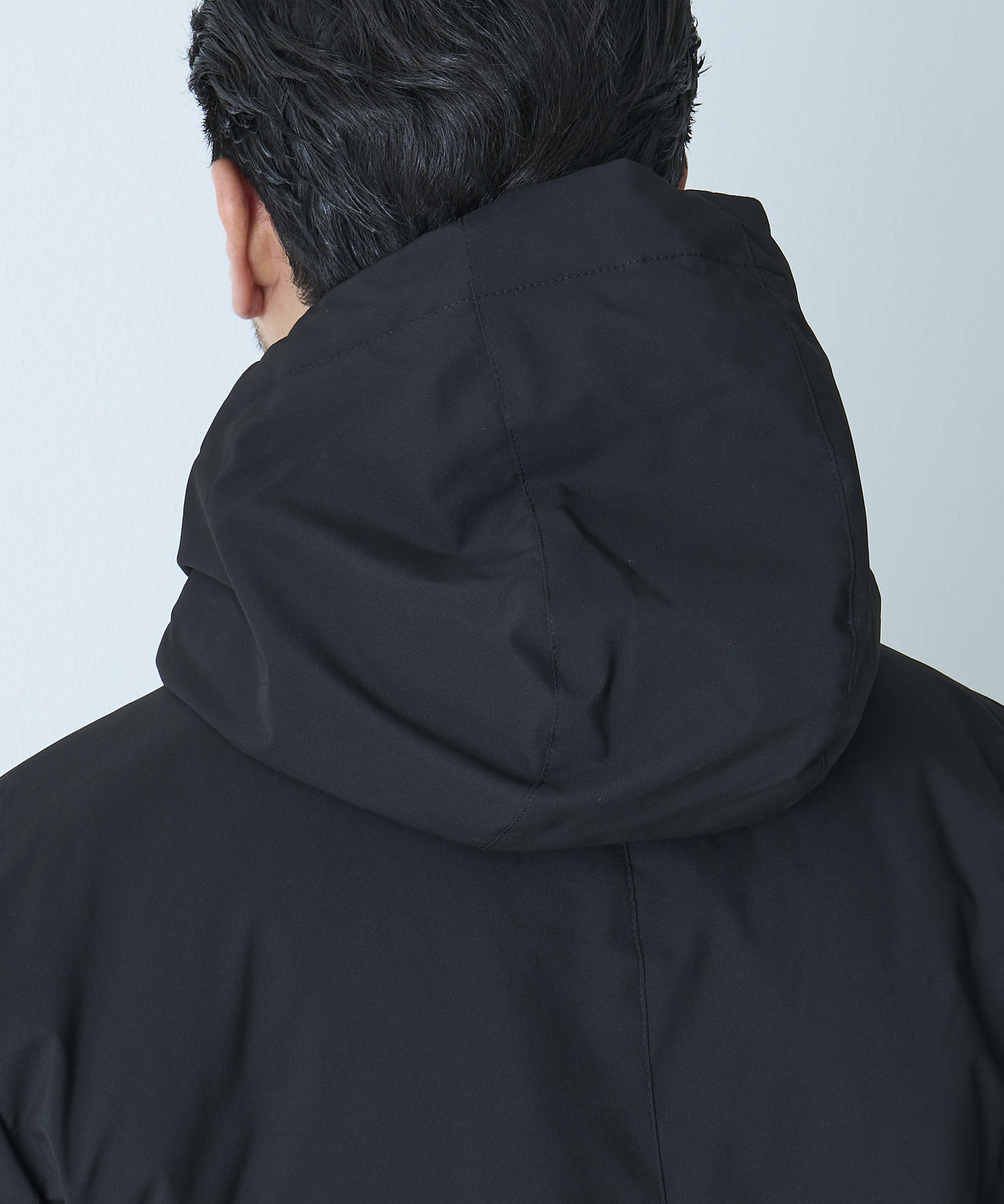 ミドル丈ダウンブルゾン